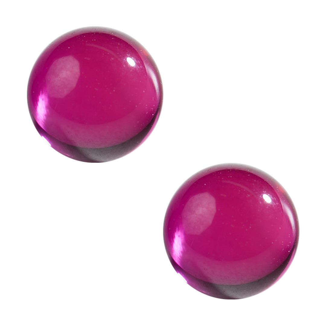 Human Grade - 4mm Ruby Terp Pearls (2)