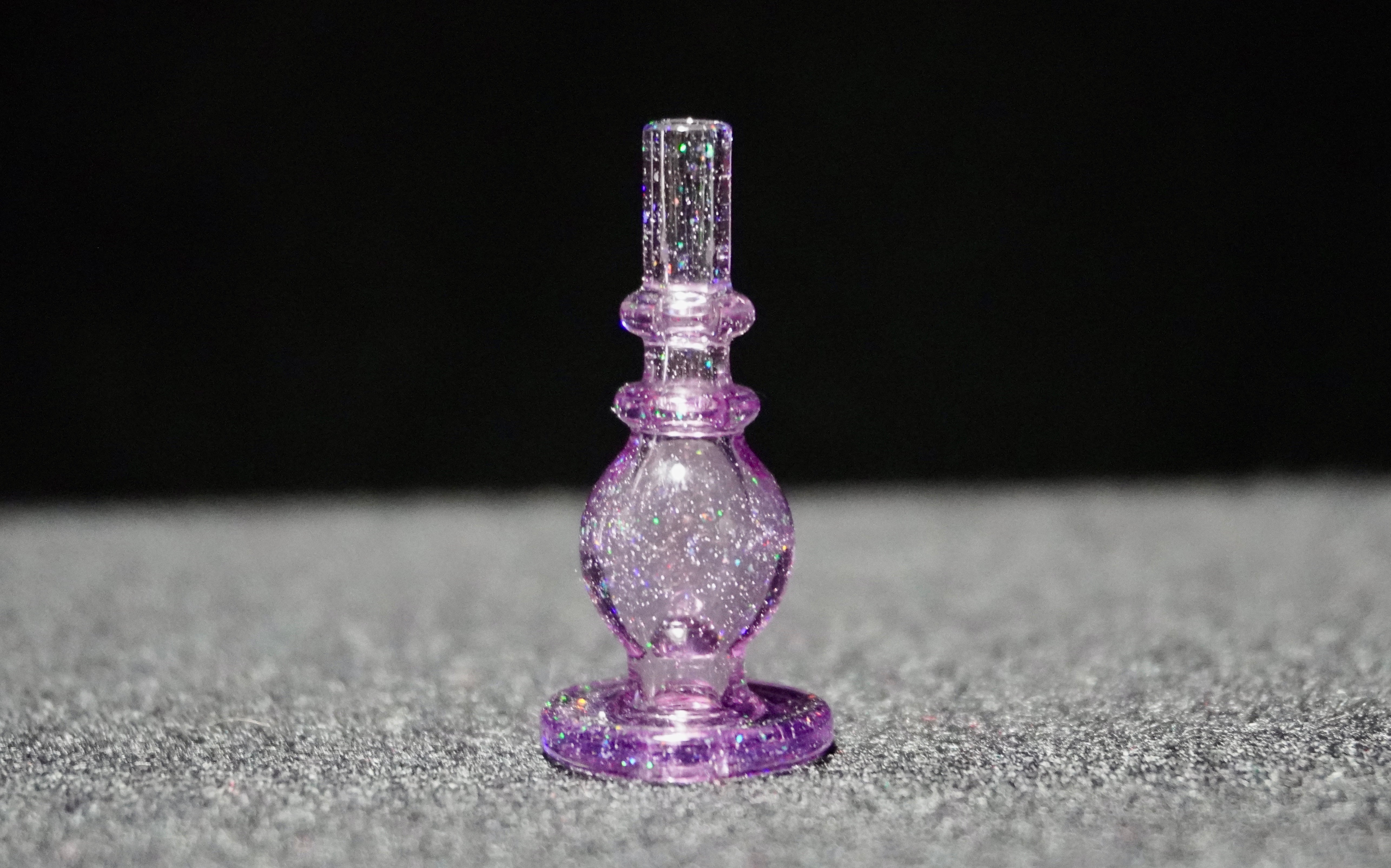 Charlie Shaw Glass Purple Cropal Puffco Peak Pro XL Joystick