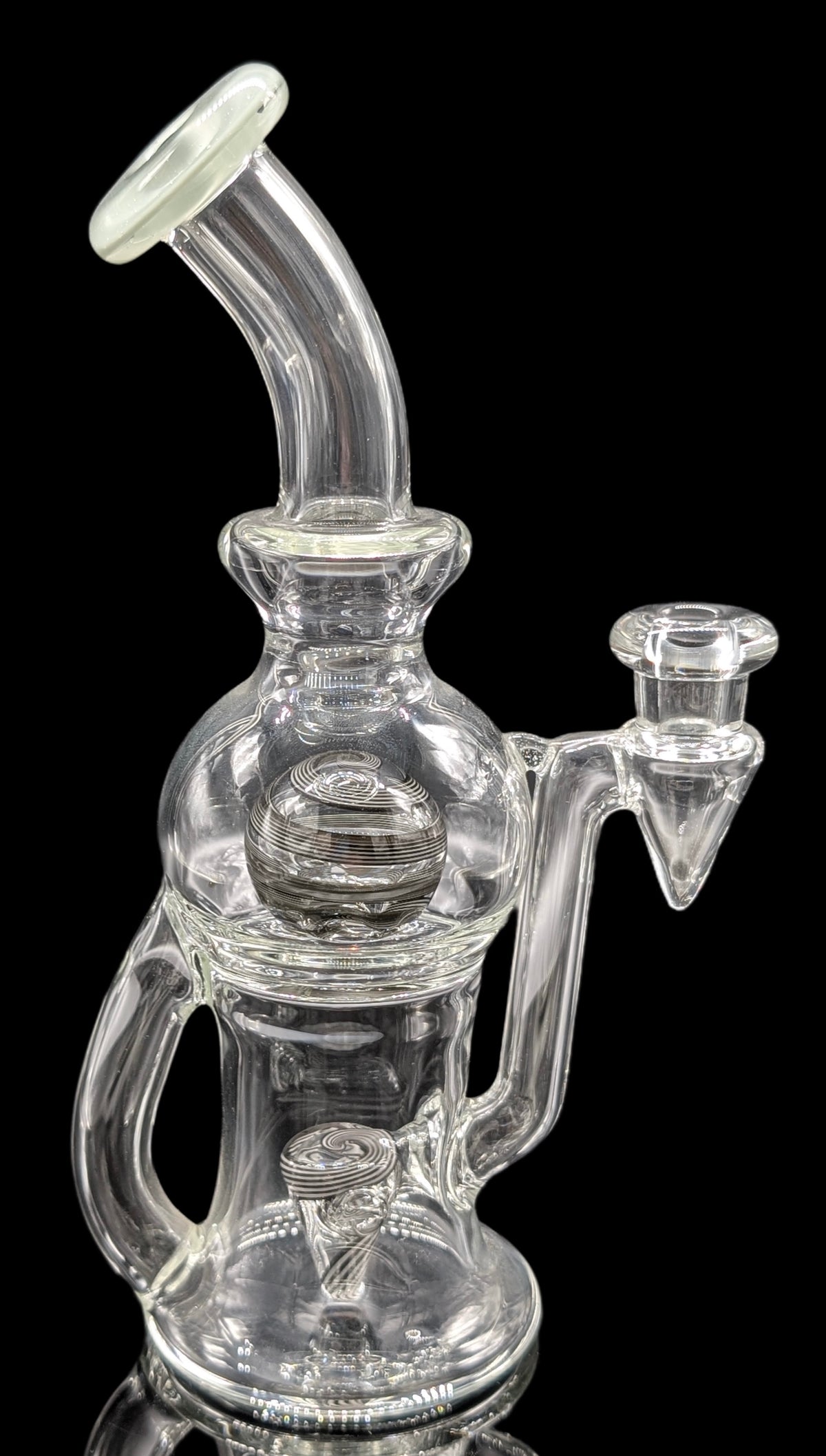 Tube Sock Glass Hustle Brain Bubbler Ball Blooper Rig