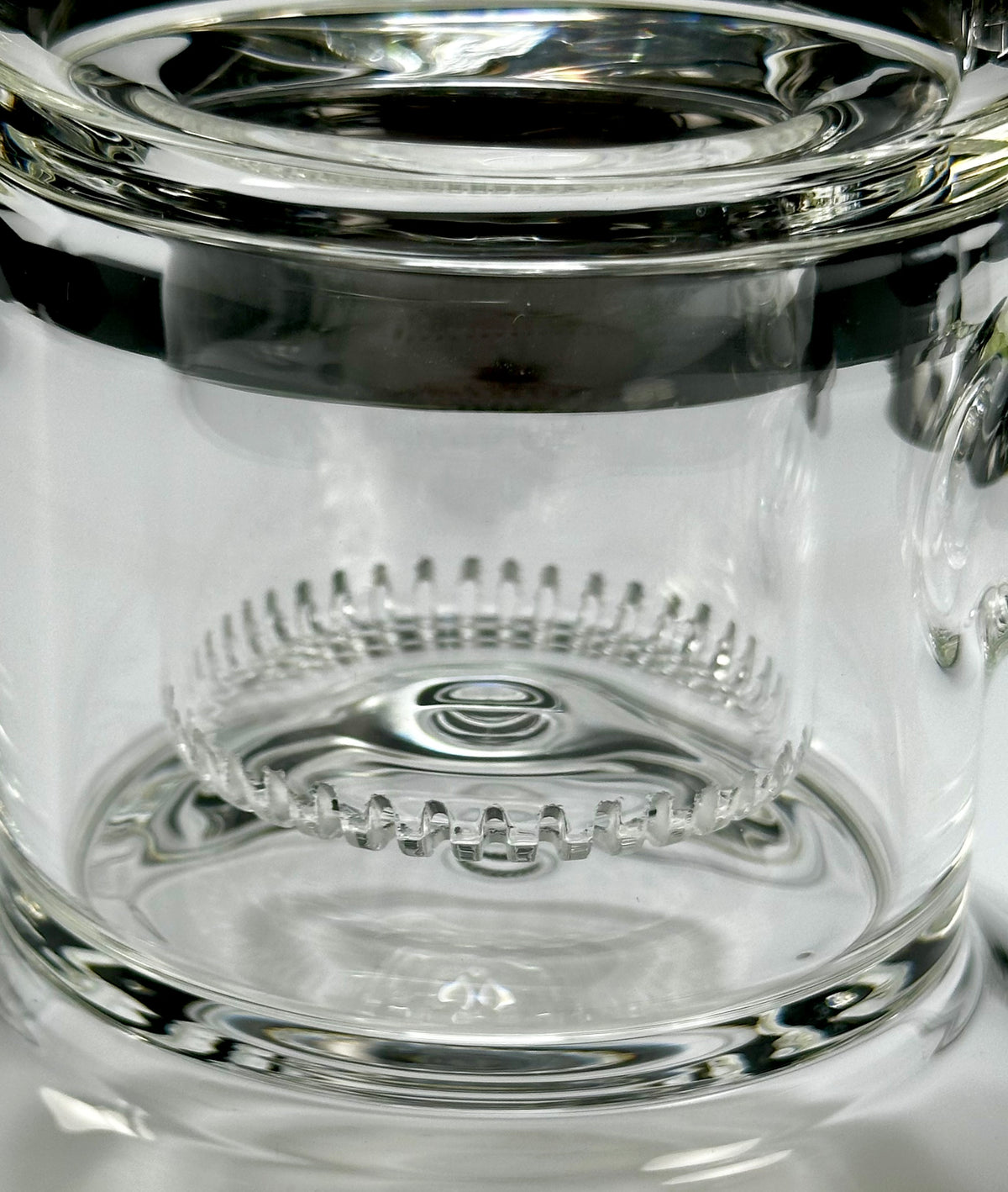 LIMITLESS GLASS DOUBLE SHOWERHEAD FLOWER TUBE