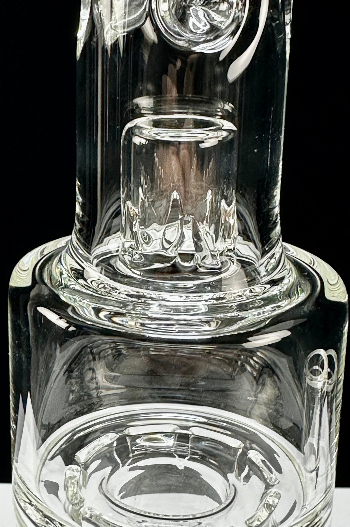 LIMITLESS GLASS DOUBLE SHOWERHEAD FLOWER TUBE