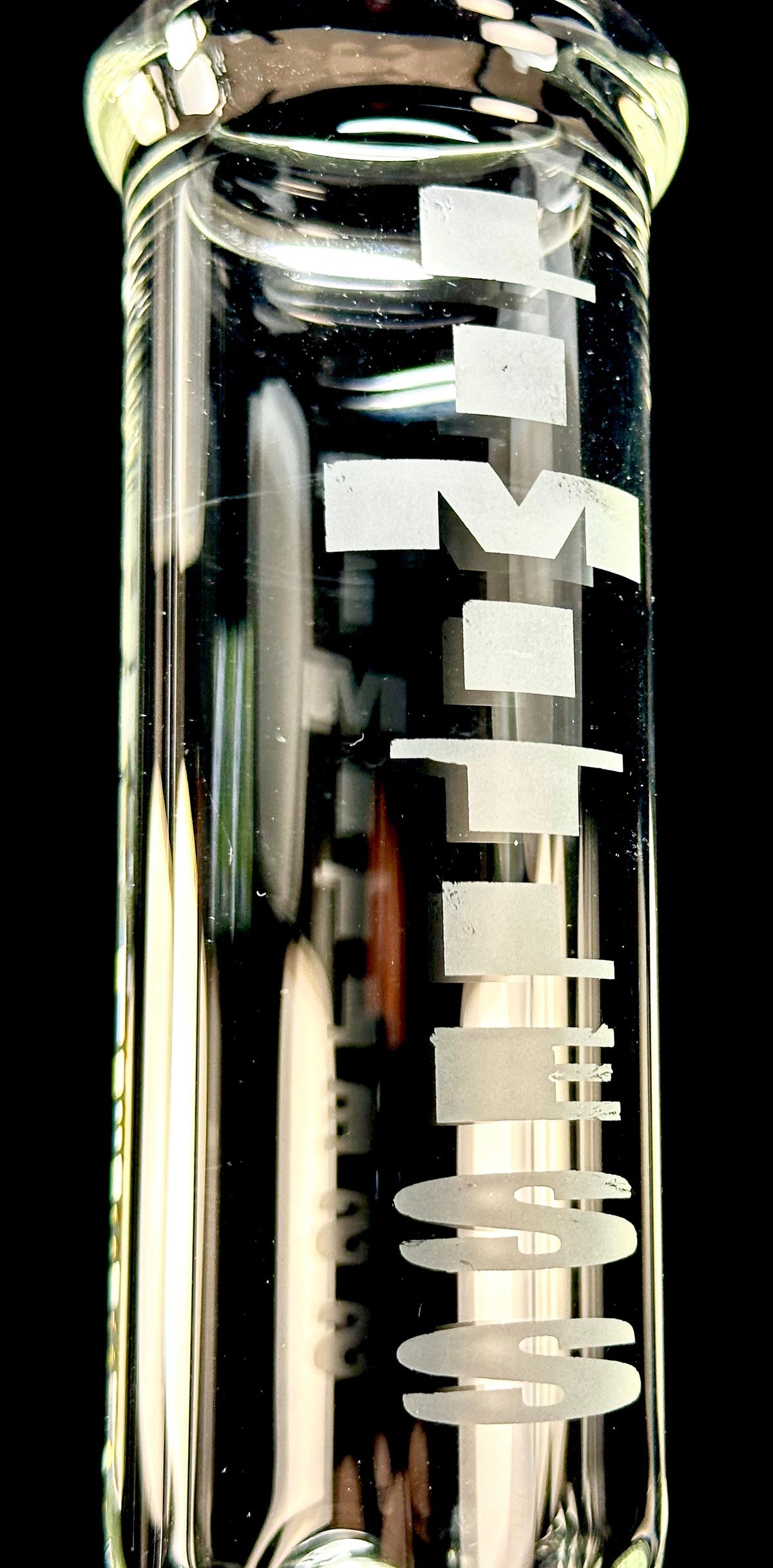 LIMITLESS GLASS DOUBLE SHOWERHEAD FLOWER TUBE