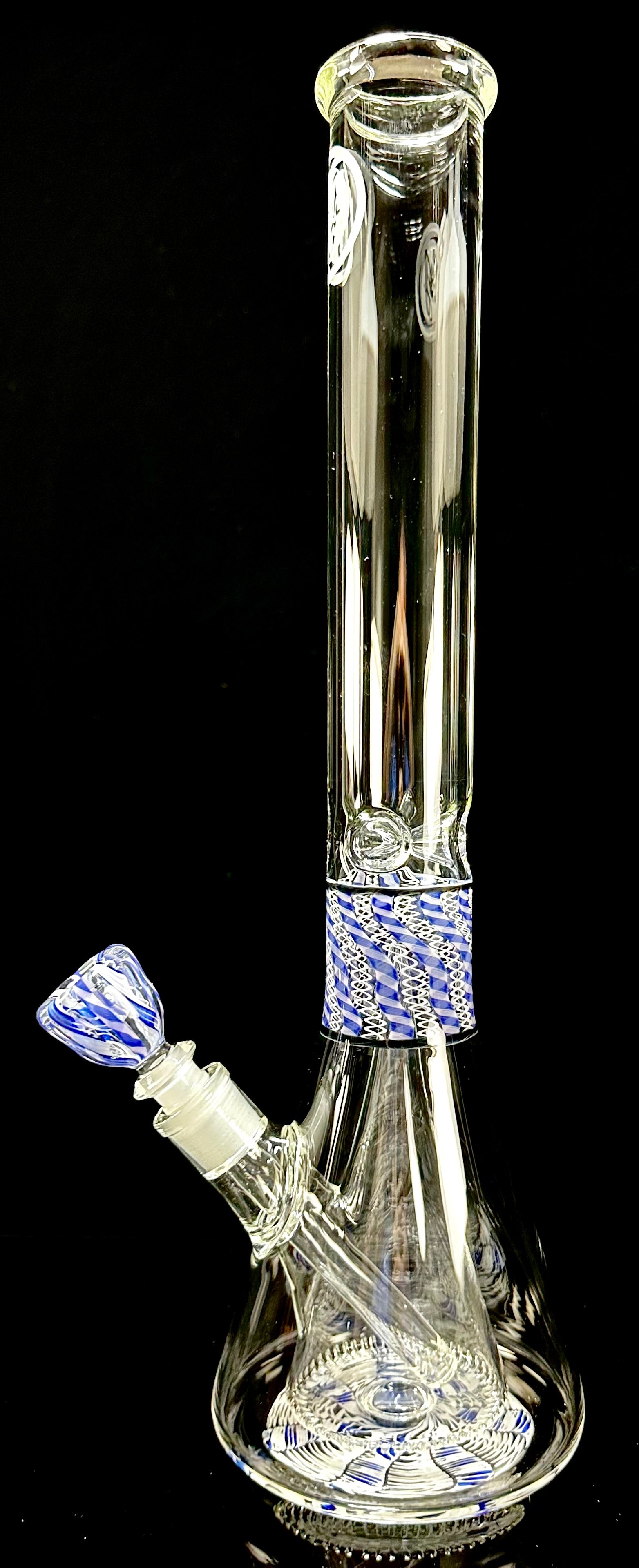 OJ Flame Worked Collins Beaker