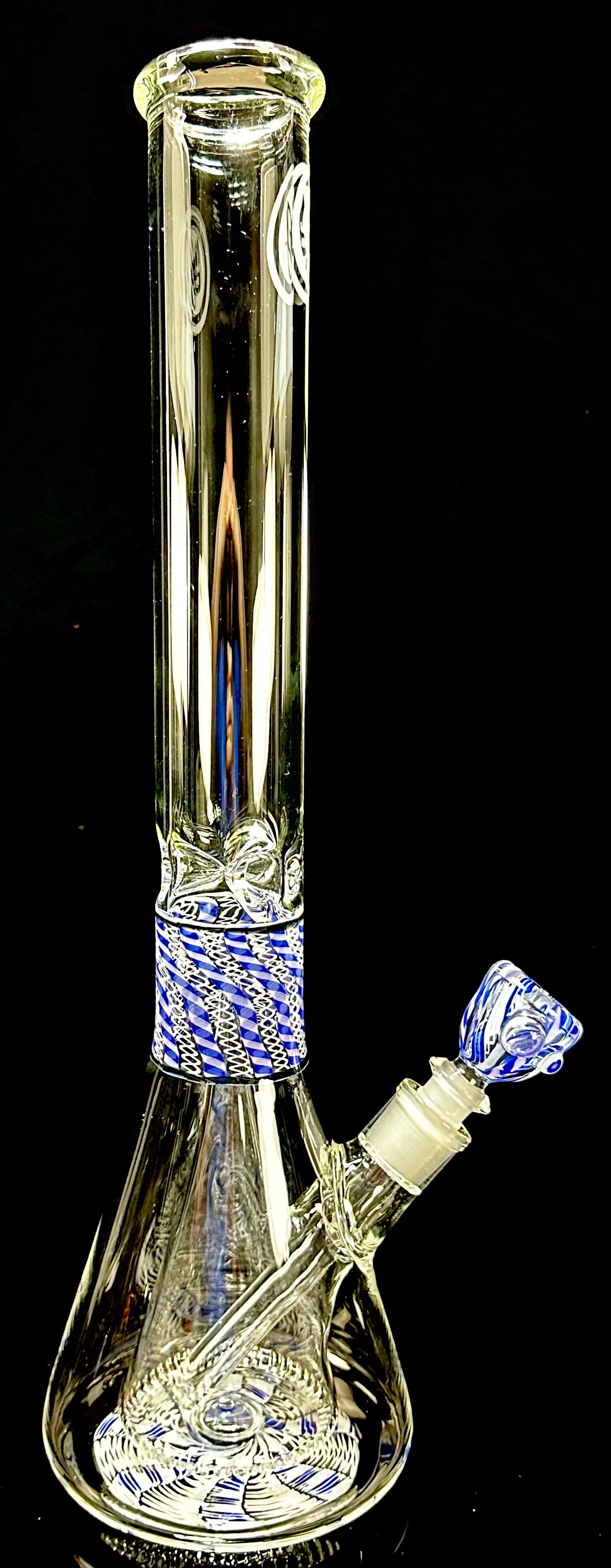 OJ Flame Worked Collins Beaker