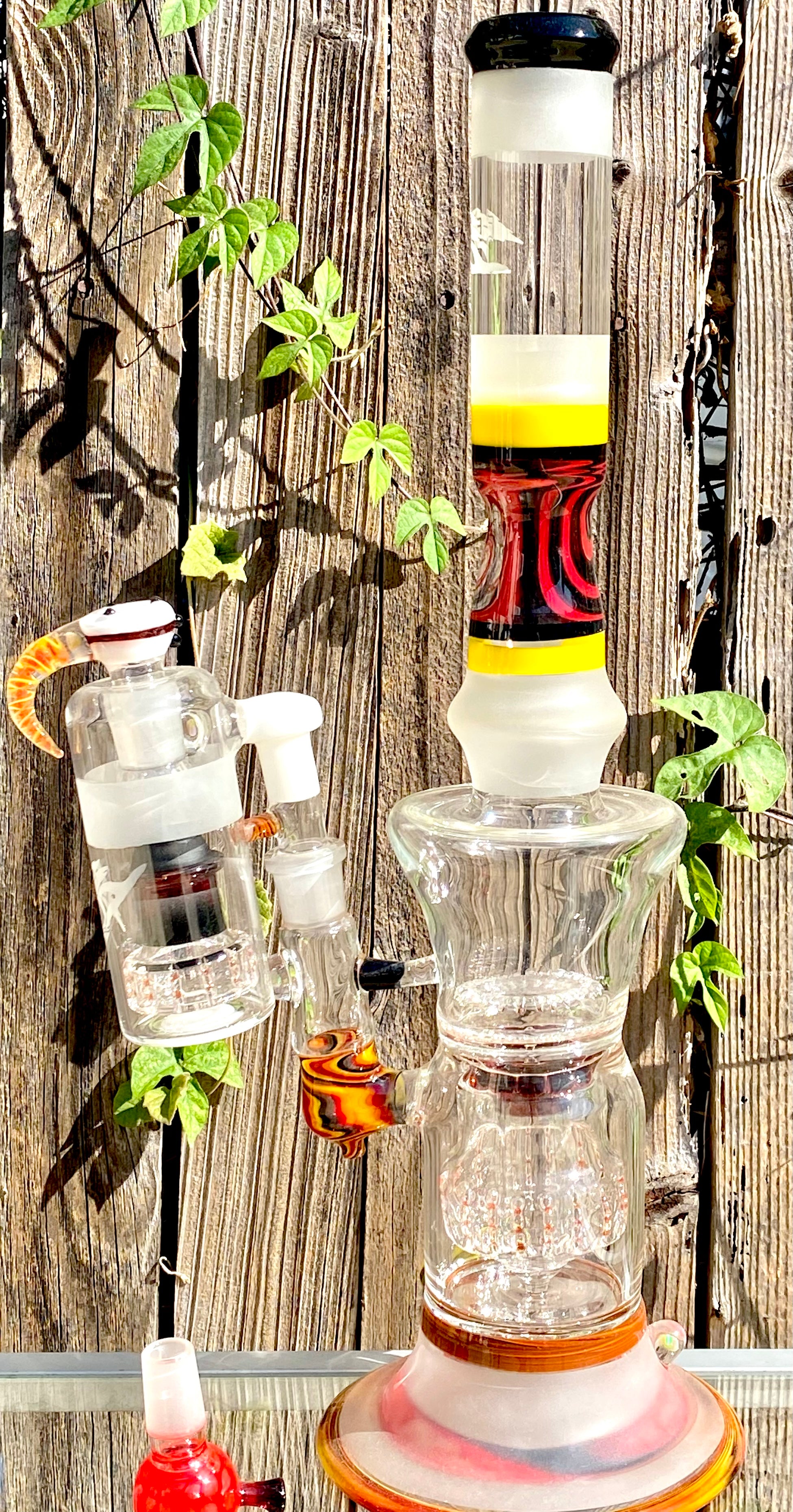 5_3lements Worked Gridded Reactor with Matching Ash Catcher