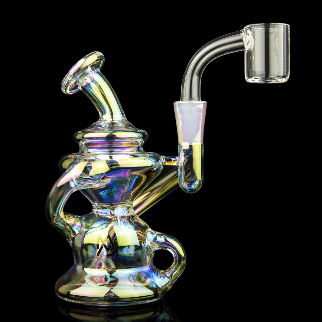 MJ Arsenal Hydra Mini Rig LE (Iriedescent) - TheSmokeyMcPotz Collection