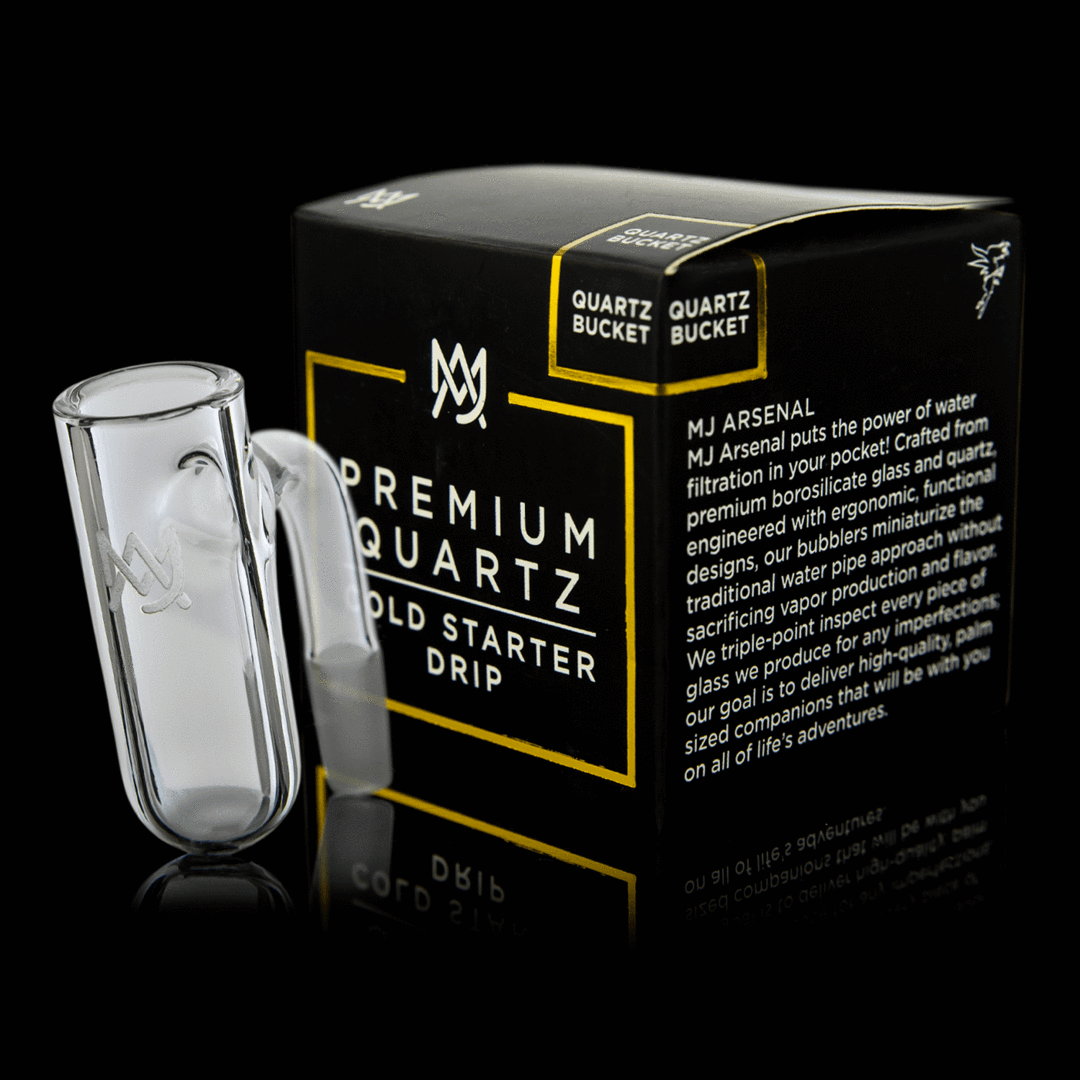 MJ Arsenal Premium Full Weld Cold Start Quartz Banger (Drip) - TheSmokeyMcPotz Collection