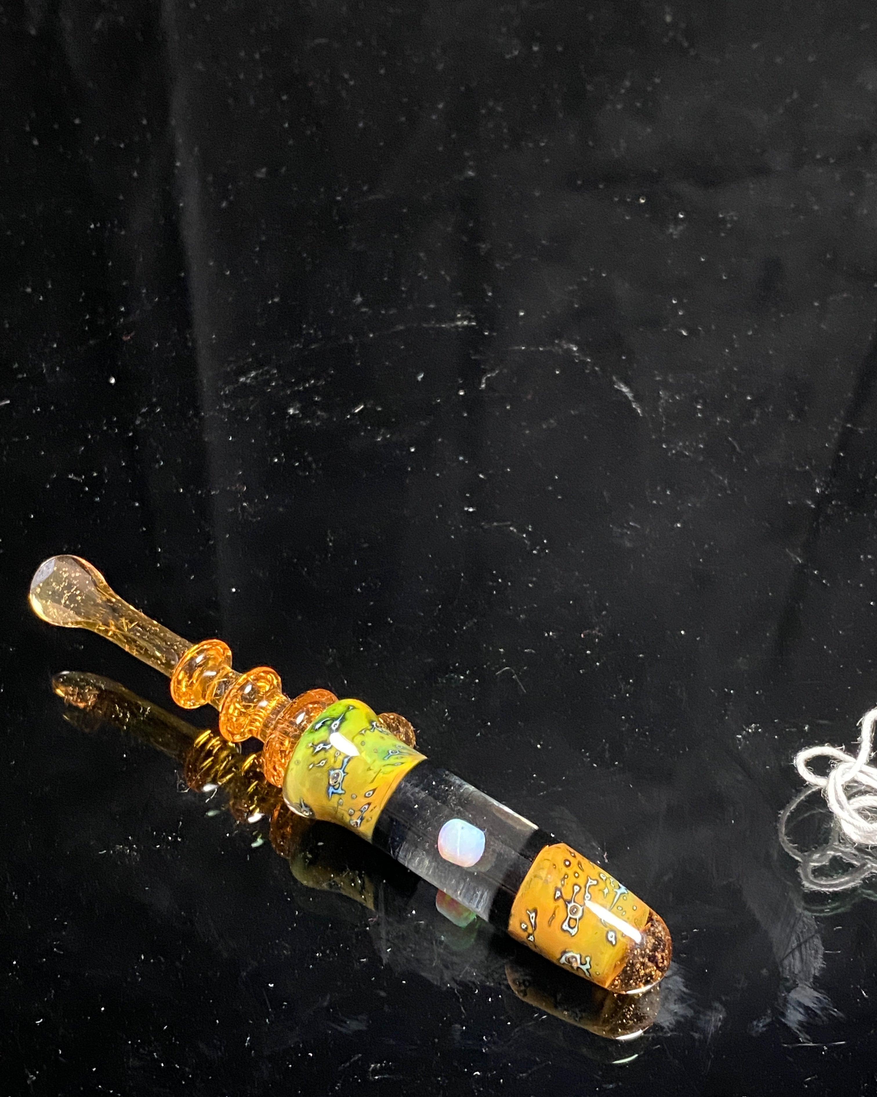 FearnGully Dab Tool CFL Terps Fume Bubbletrap w- Opal - TheSmokeyMcPotz Collection