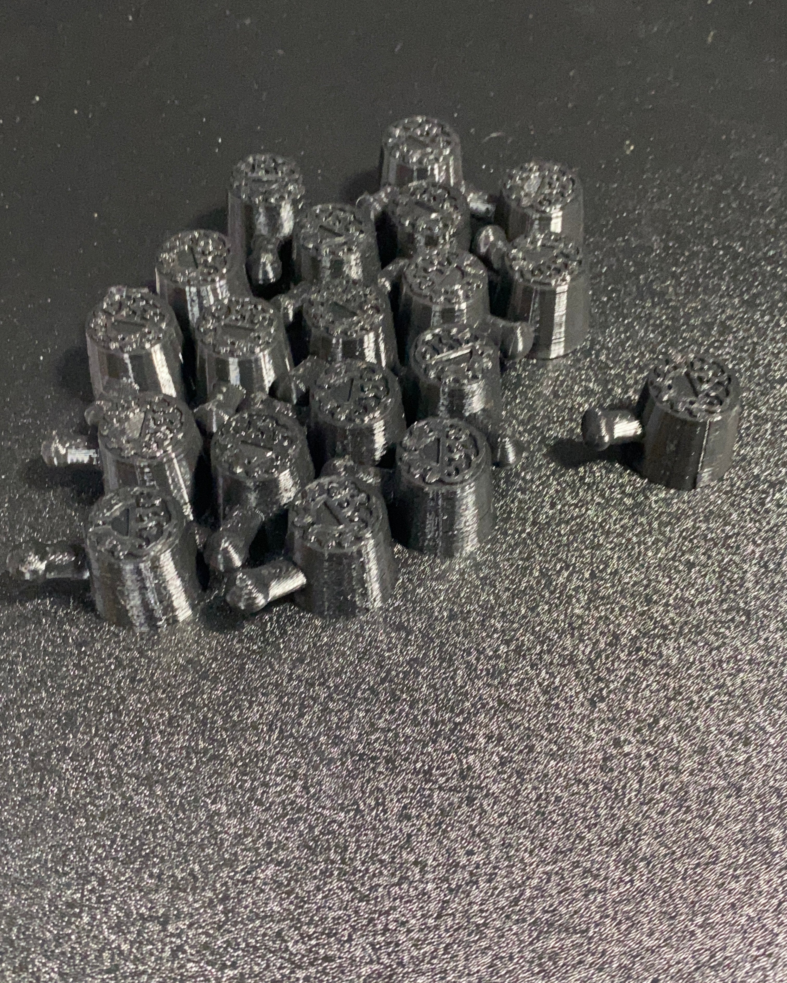 Big Shot Custom Black Torch KNOBS - TheSmokeyMcPotz Collection