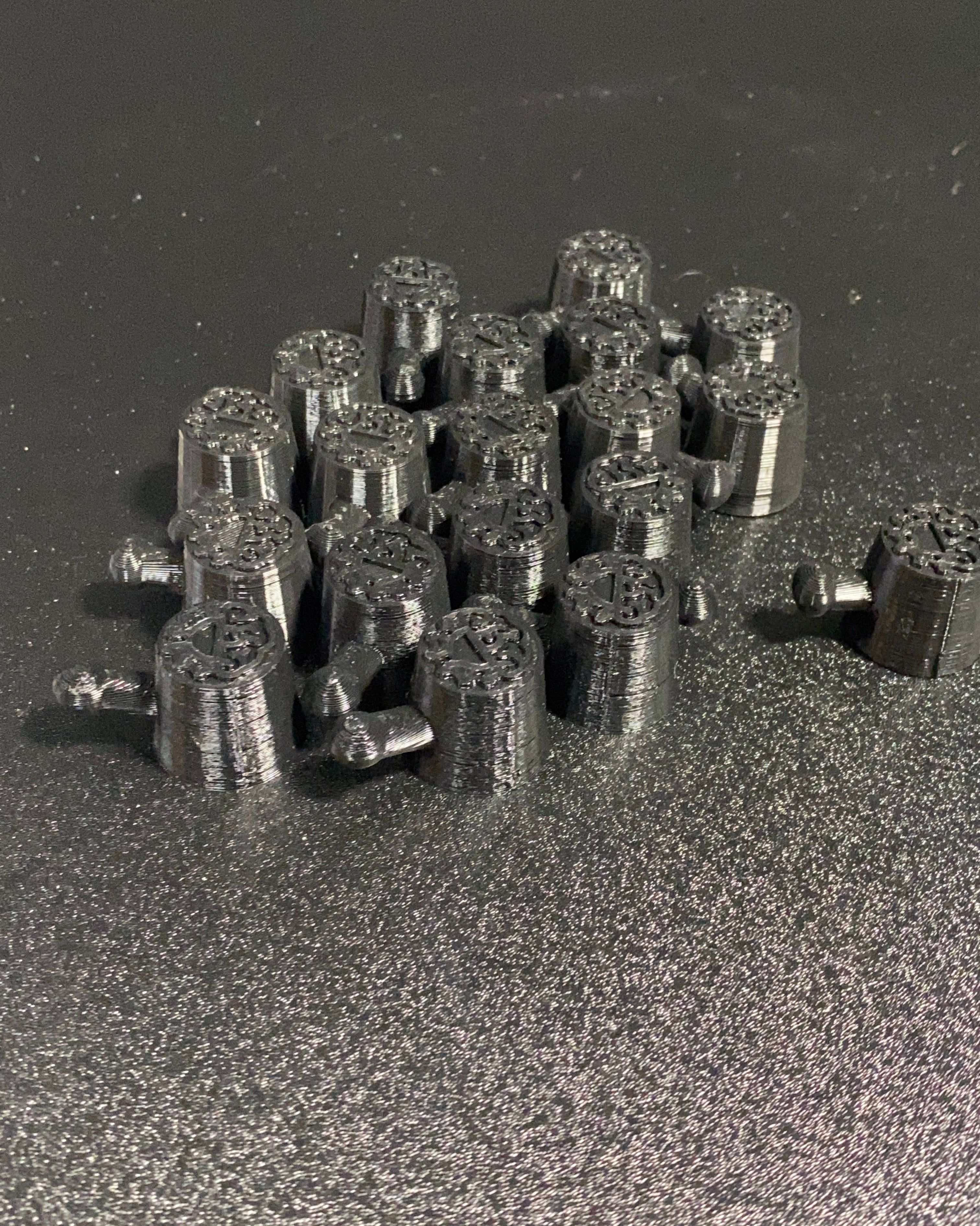 Big Shot Custom Black Torch KNOBS - TheSmokeyMcPotz Collection