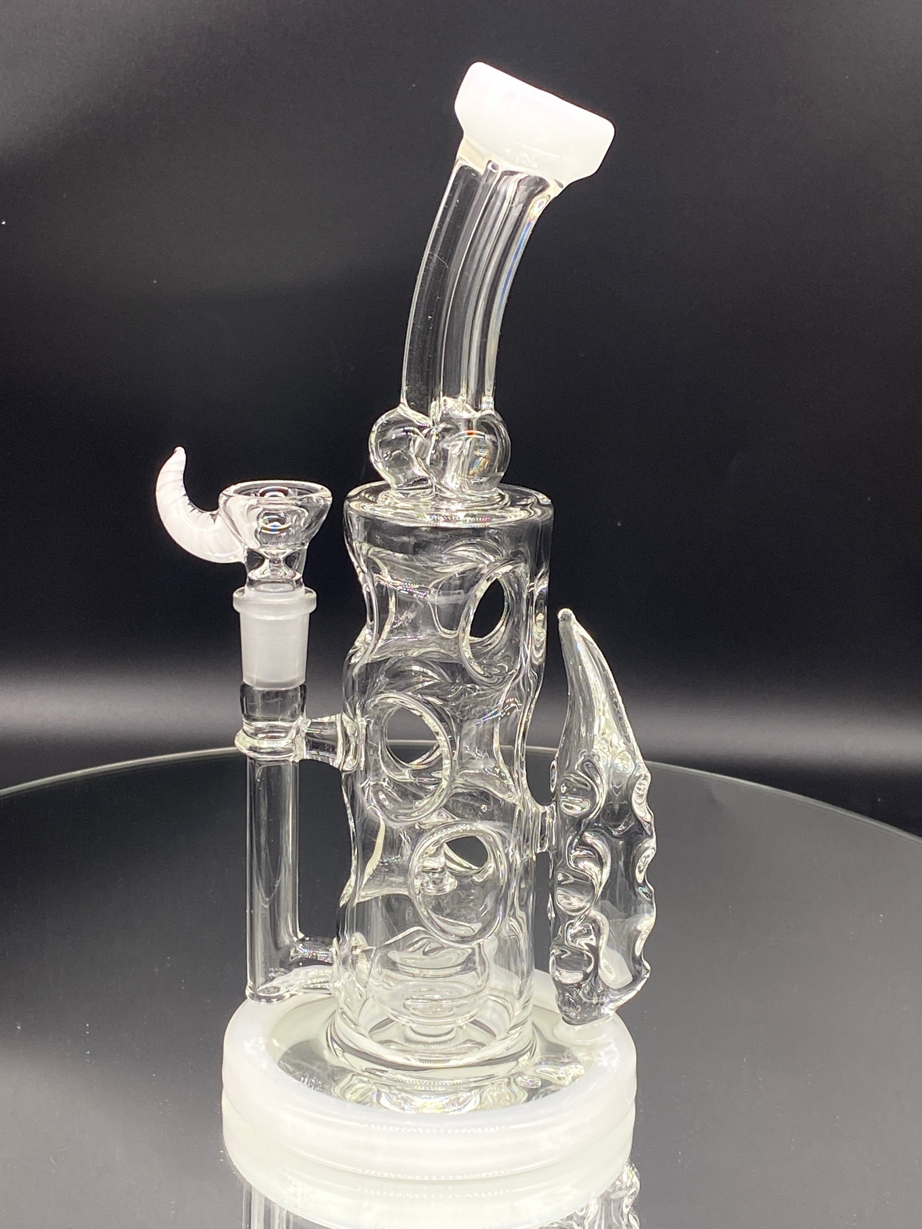 Davin Titland Color Accented Custom Doughnut Rig - TheSmokeyMcPotz Collection