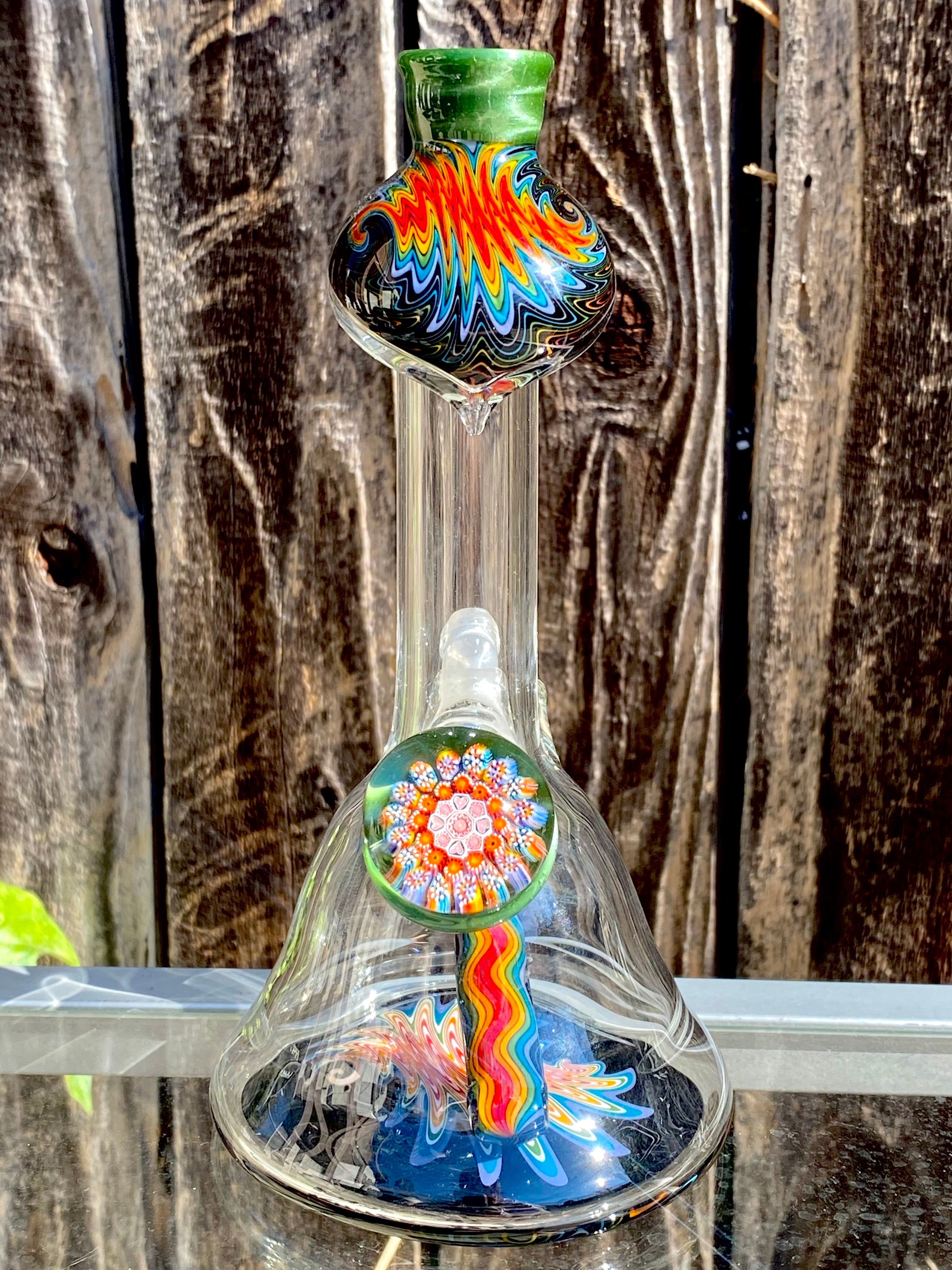 Ben Birney 10mm Rainbow Wig Wag Banger Hanger