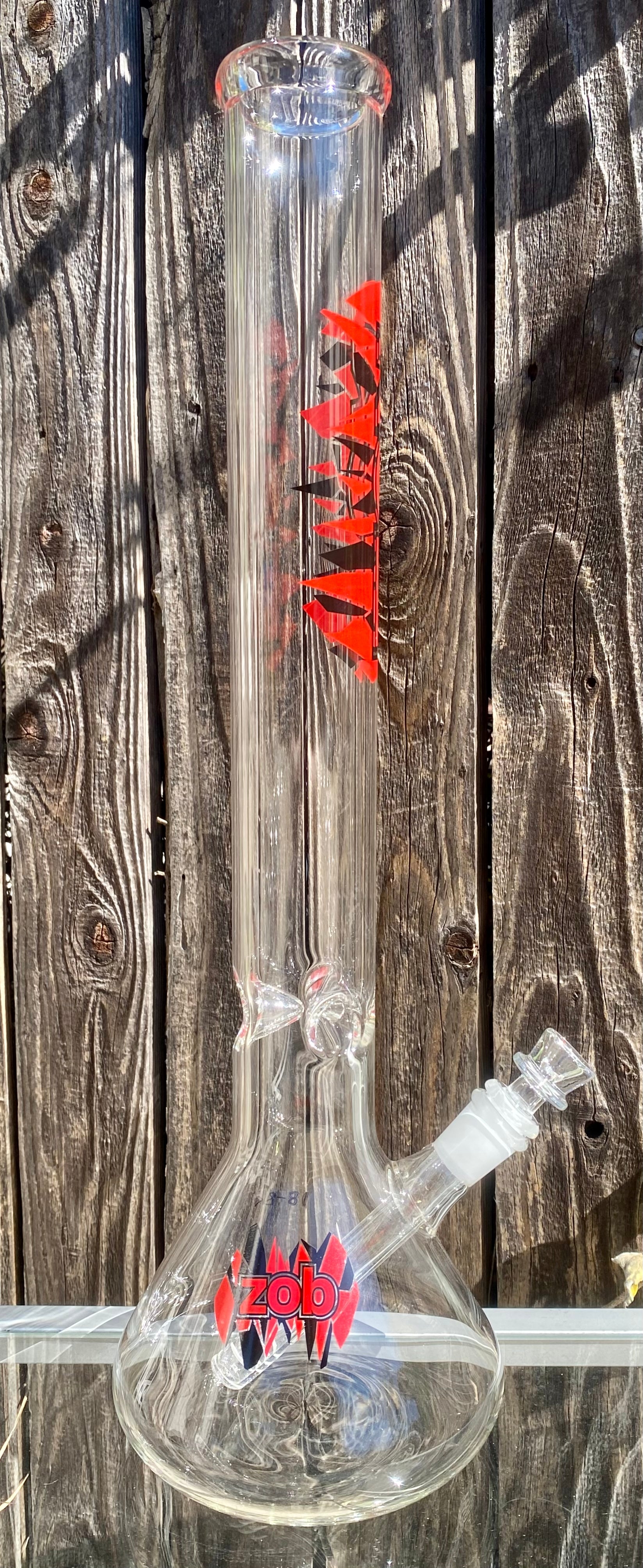 Zob 18 inch OG Beaker Red & Black Label