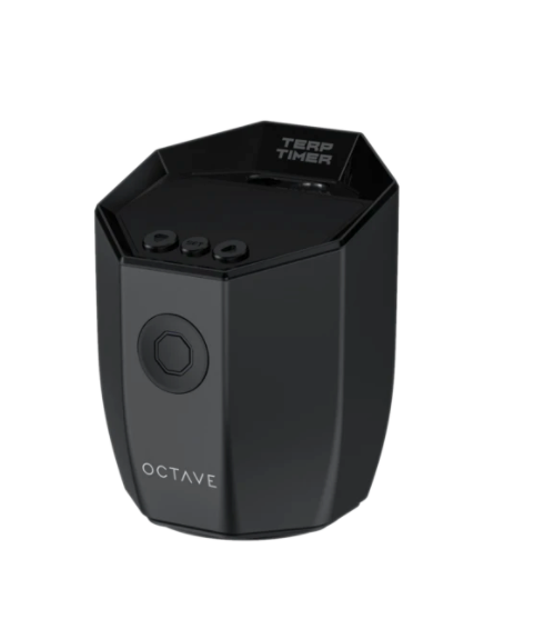 Terp Timer By OCTAVE (Glossy Black) - TheSmokeyMcPotz Collection