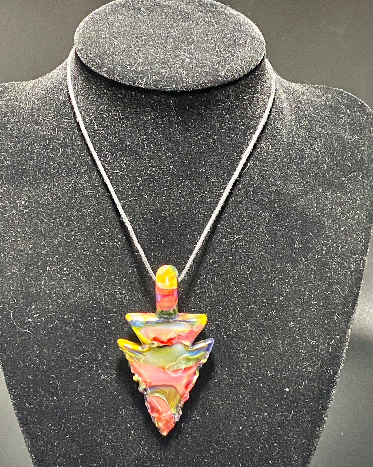 Elks That Run Camo Arrowhead Pendant #1 - TheSmokeyMcPotz Collection