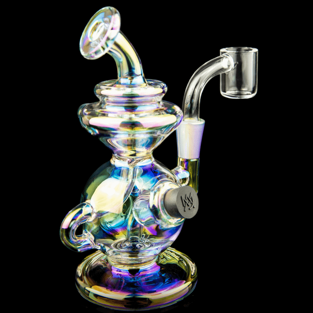 MJ Arsenal Mini Jig dab rig LE (Iriedescent) - TheSmokeyMcPotz Collection