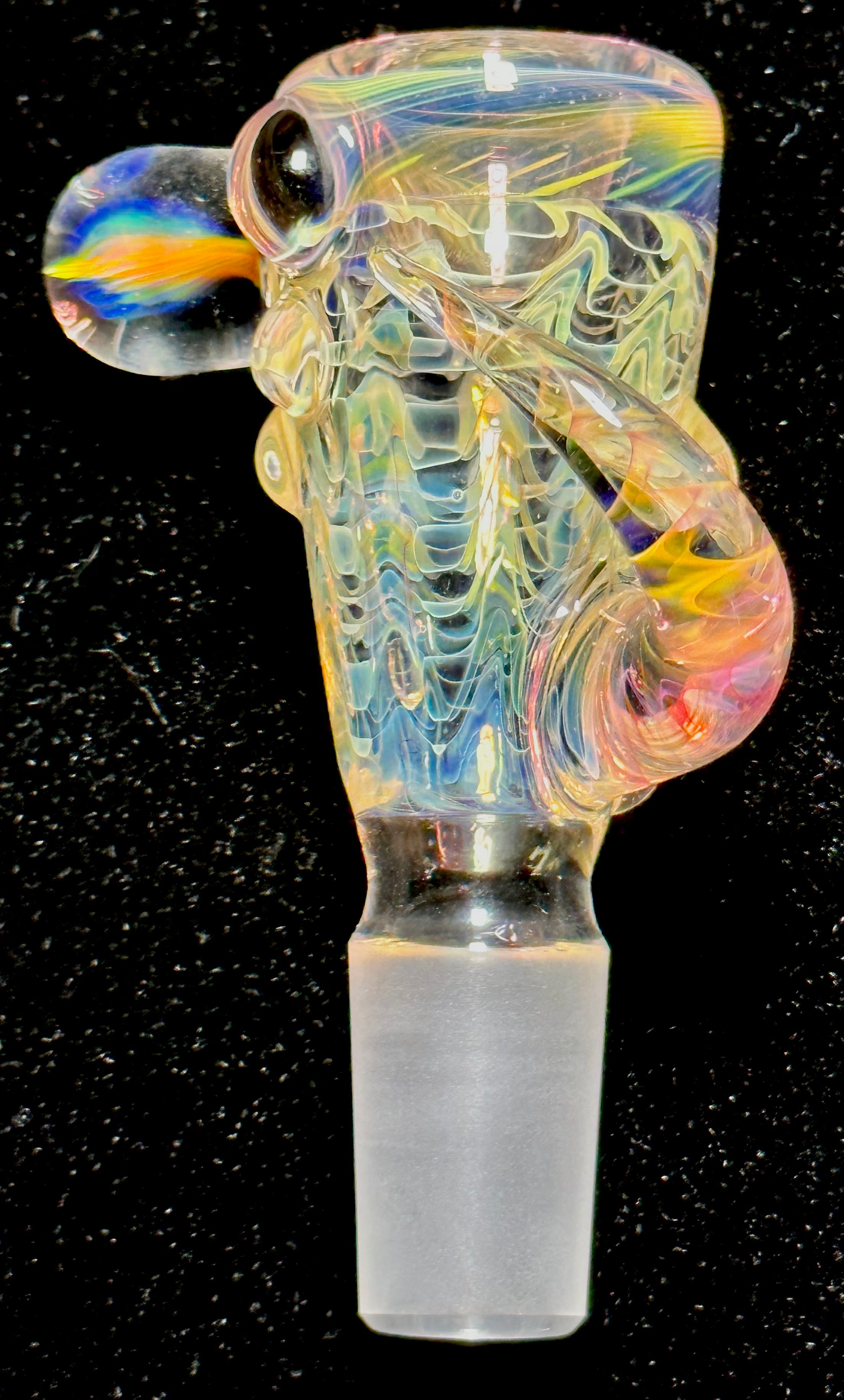 B $ Glass Fumed 18mm Dubs Slide#1