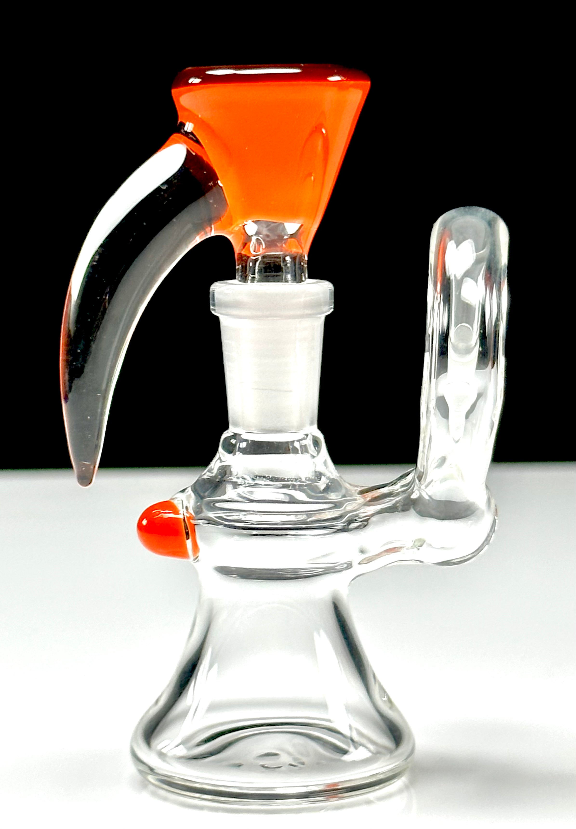 OJ Flame Orange Bottle Beaker Ash Catcher Set