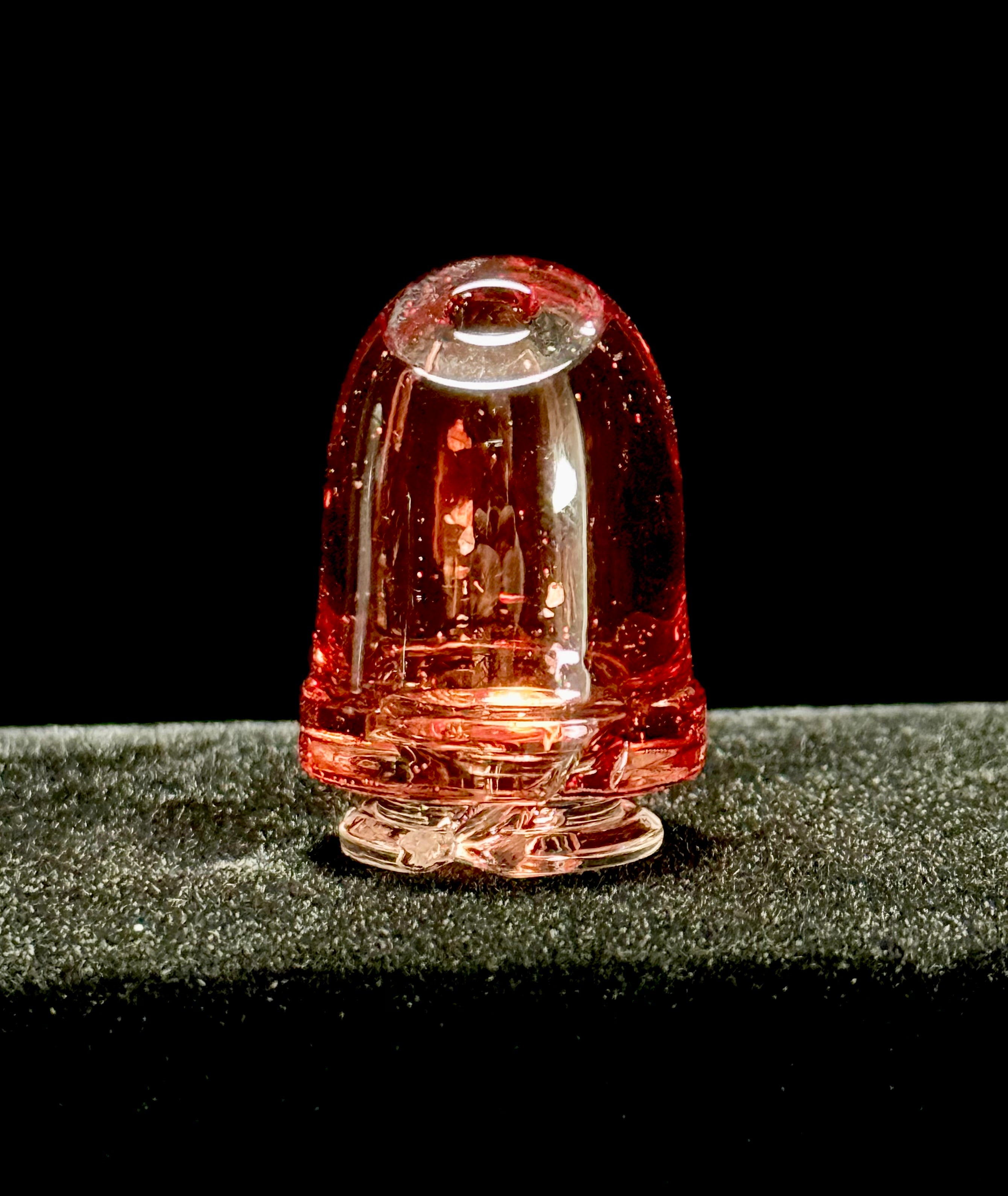 One Trick Pony Glass Copper Ruby Neuralizer Pivot Mouthpiece