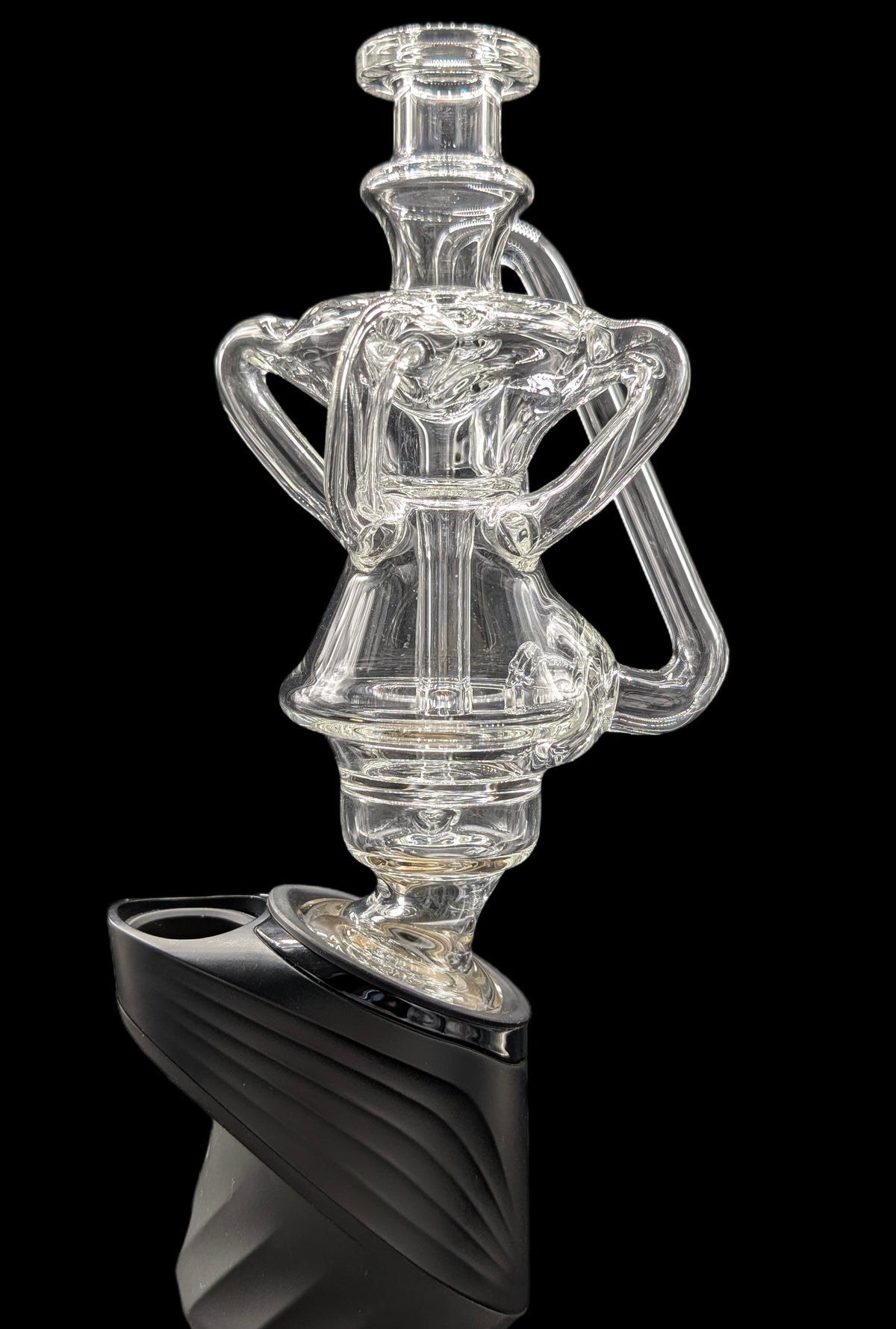 PSG Glass AKA Kosher Glass Clear XL QuadCycler Puffco Peak Top