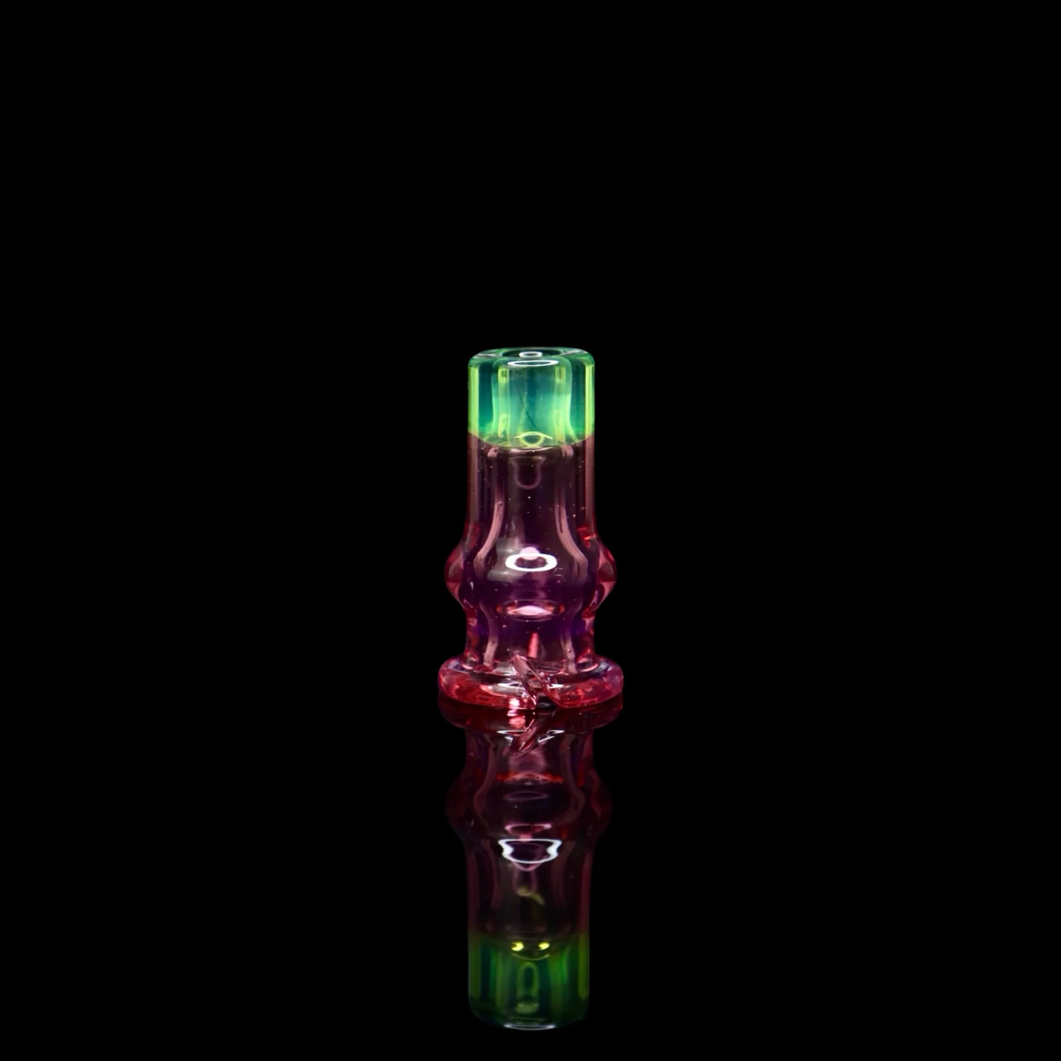 Tokr Glass Rose Cloud & Slyme Pivot Mouthpiece