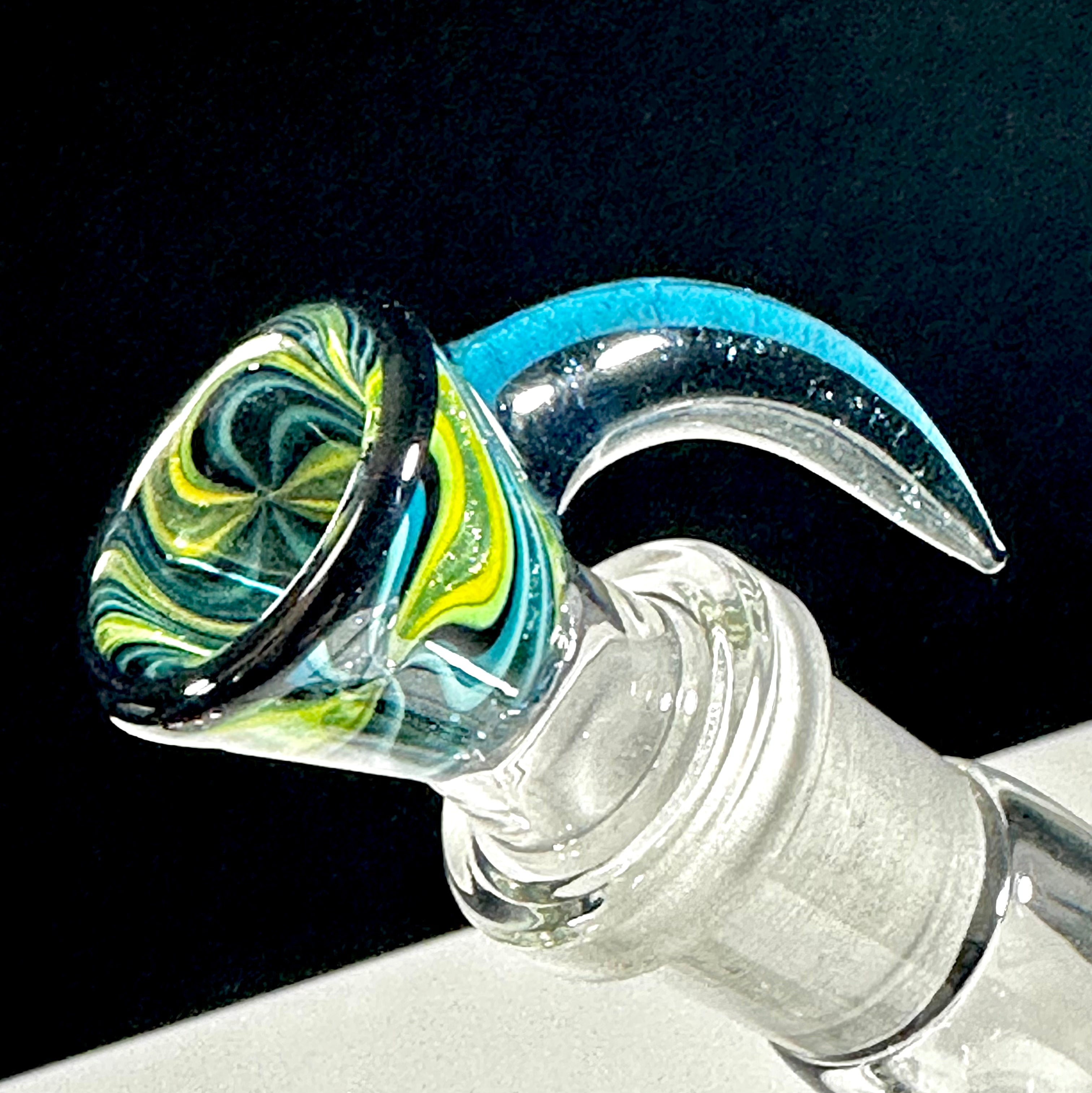 OJ Flame Worked 4-Arm 44mm Tube