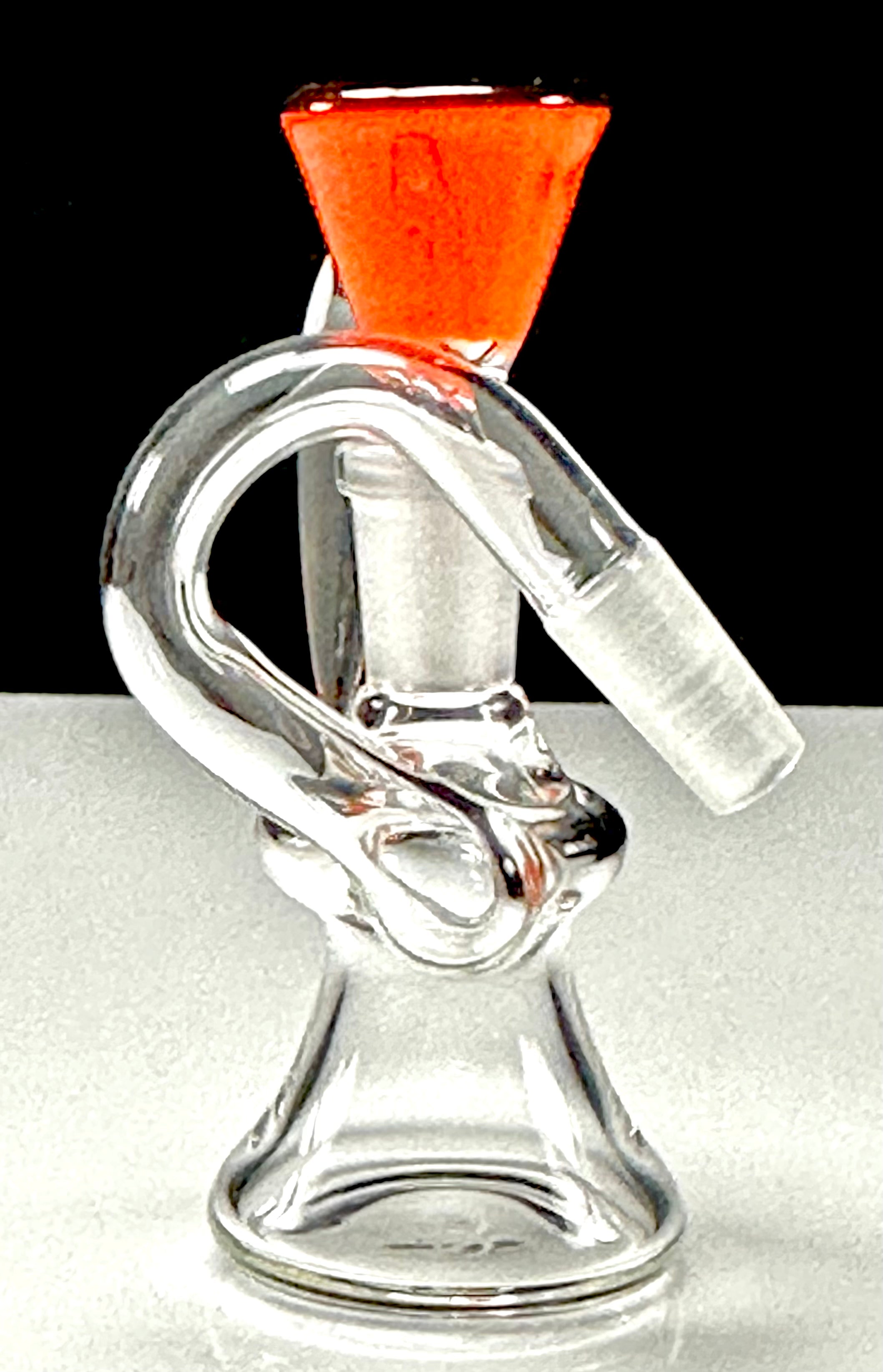 OJ Flame Orange Bottle Beaker Ash Catcher Set