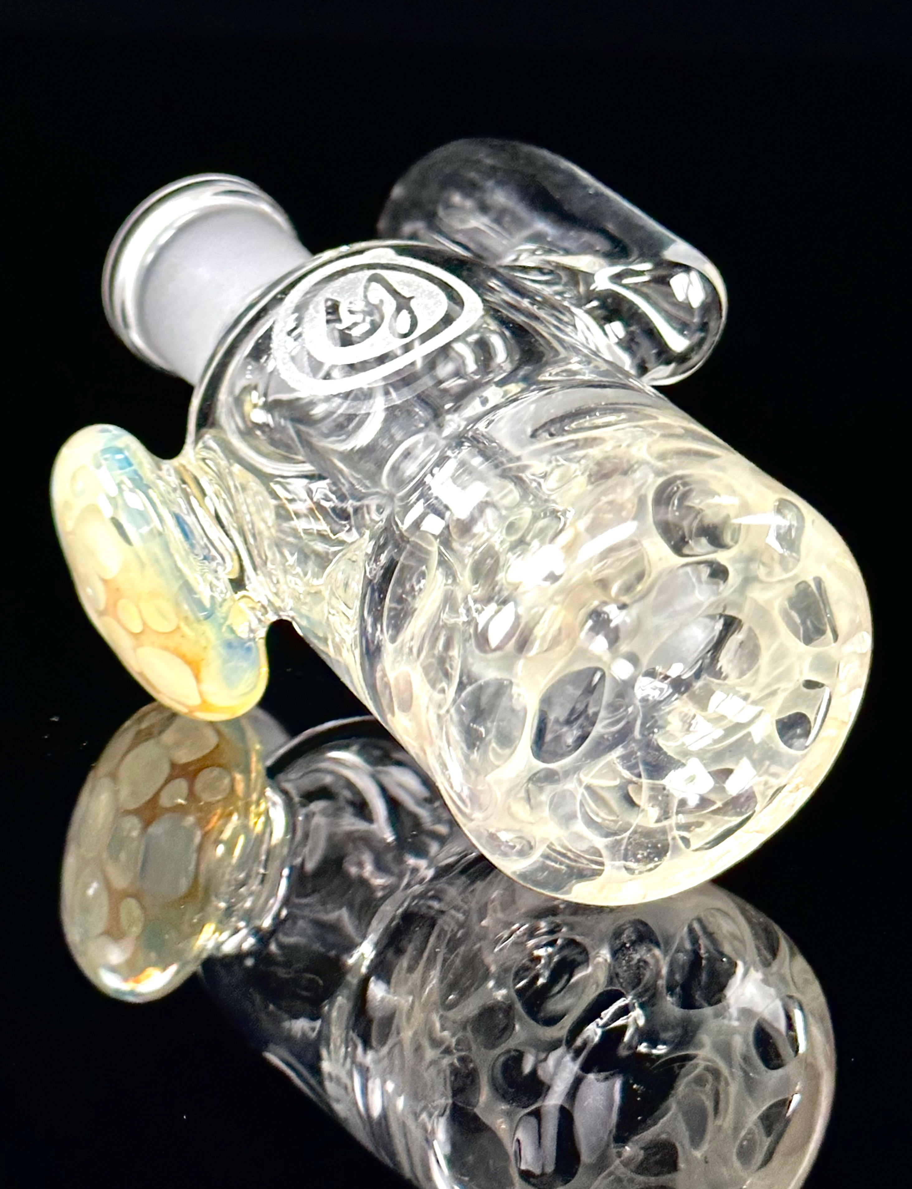 OJ Flame Silver Fumed 18mm 90 Degree Dry Catch