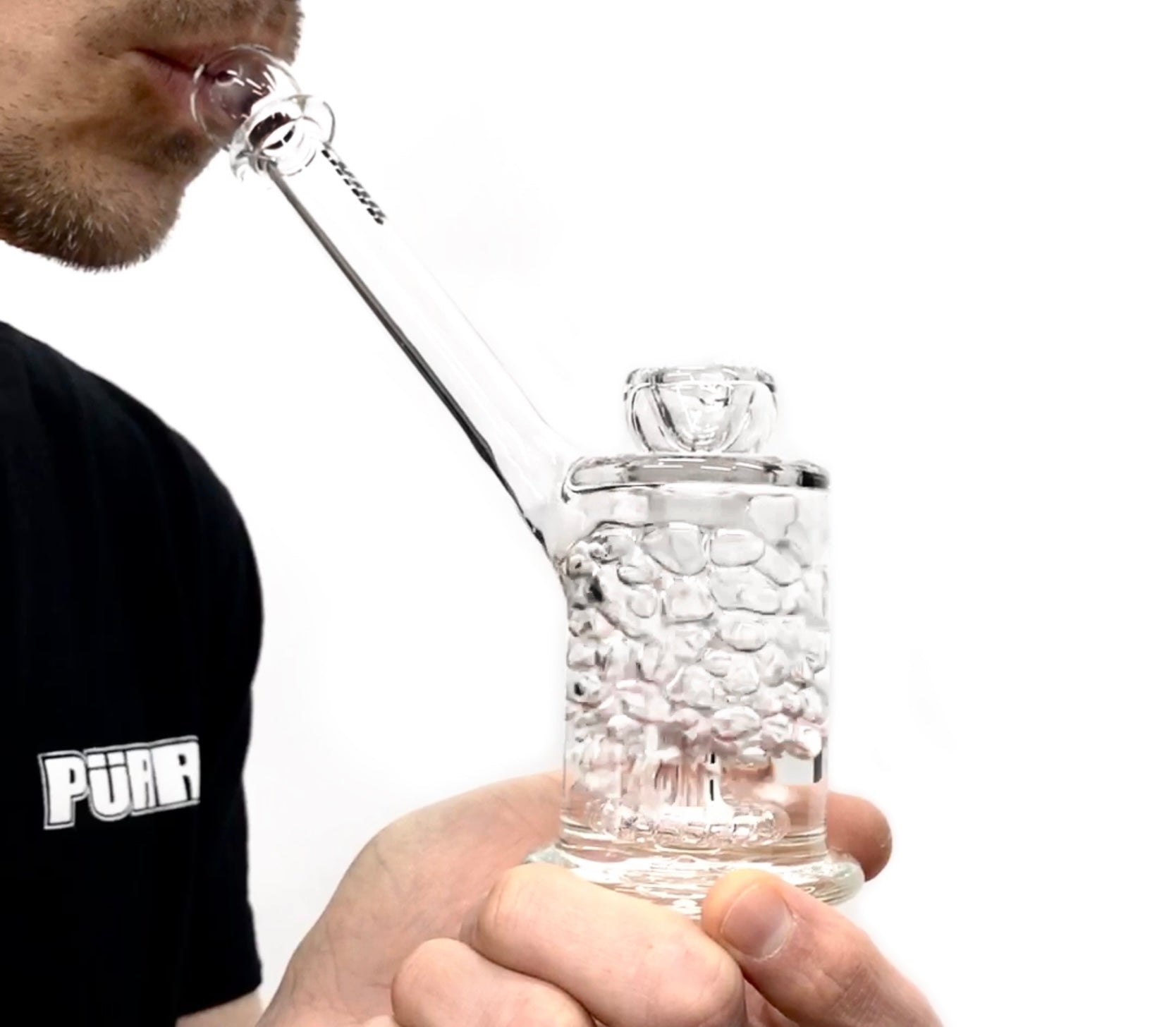 Purr Glass 14MM DEWAR CORN COB BUBBLER - TheSmokeyMcPotz Collection 