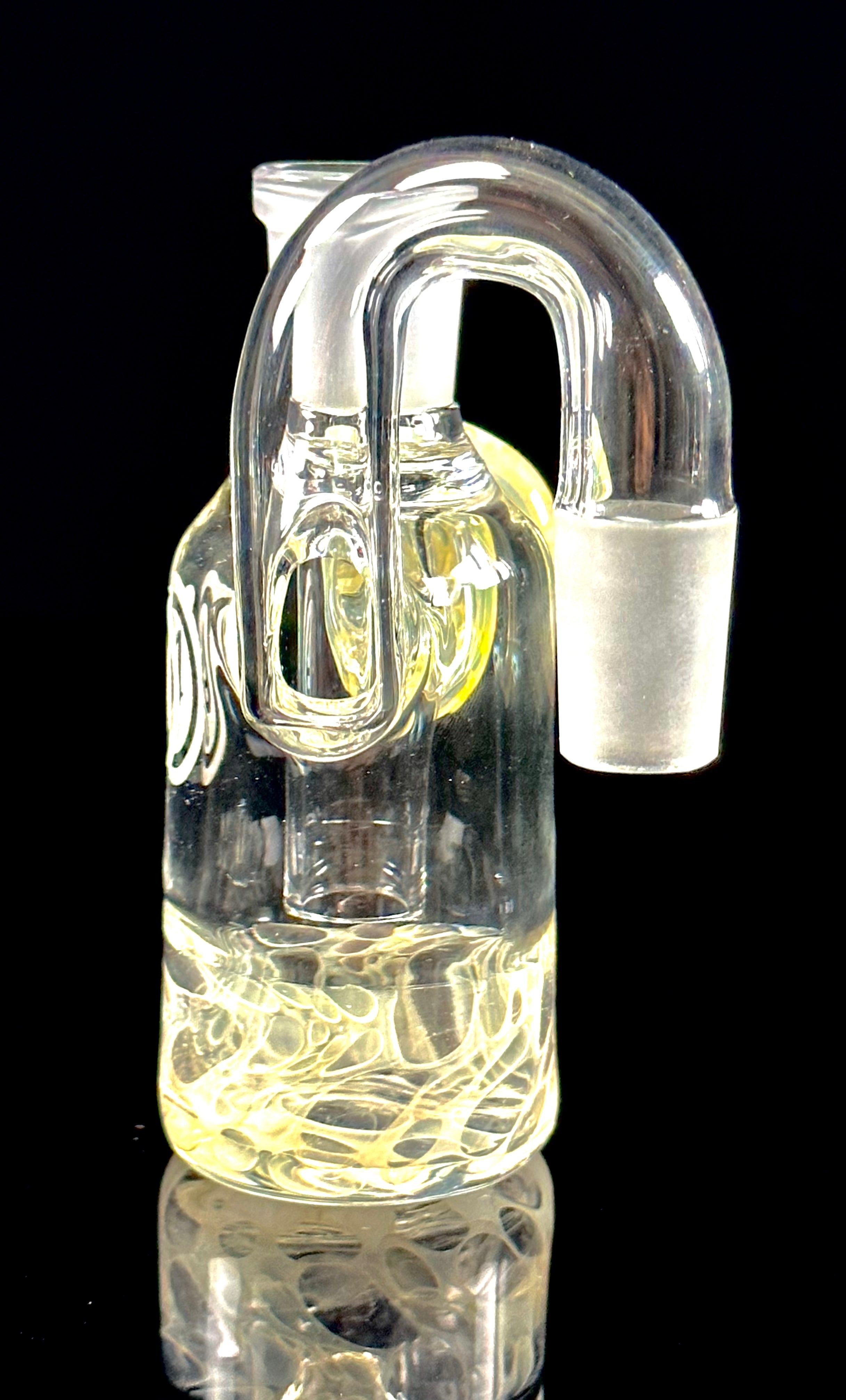 OJ Flame Silver Fumed 18mm 90 Degree Dry Catch
