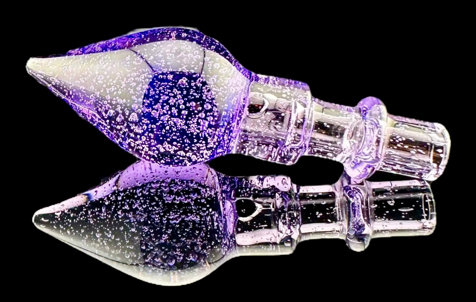 Meademade Glass Purple Rain Flame 3DXL Peak Pro Joystick Cap