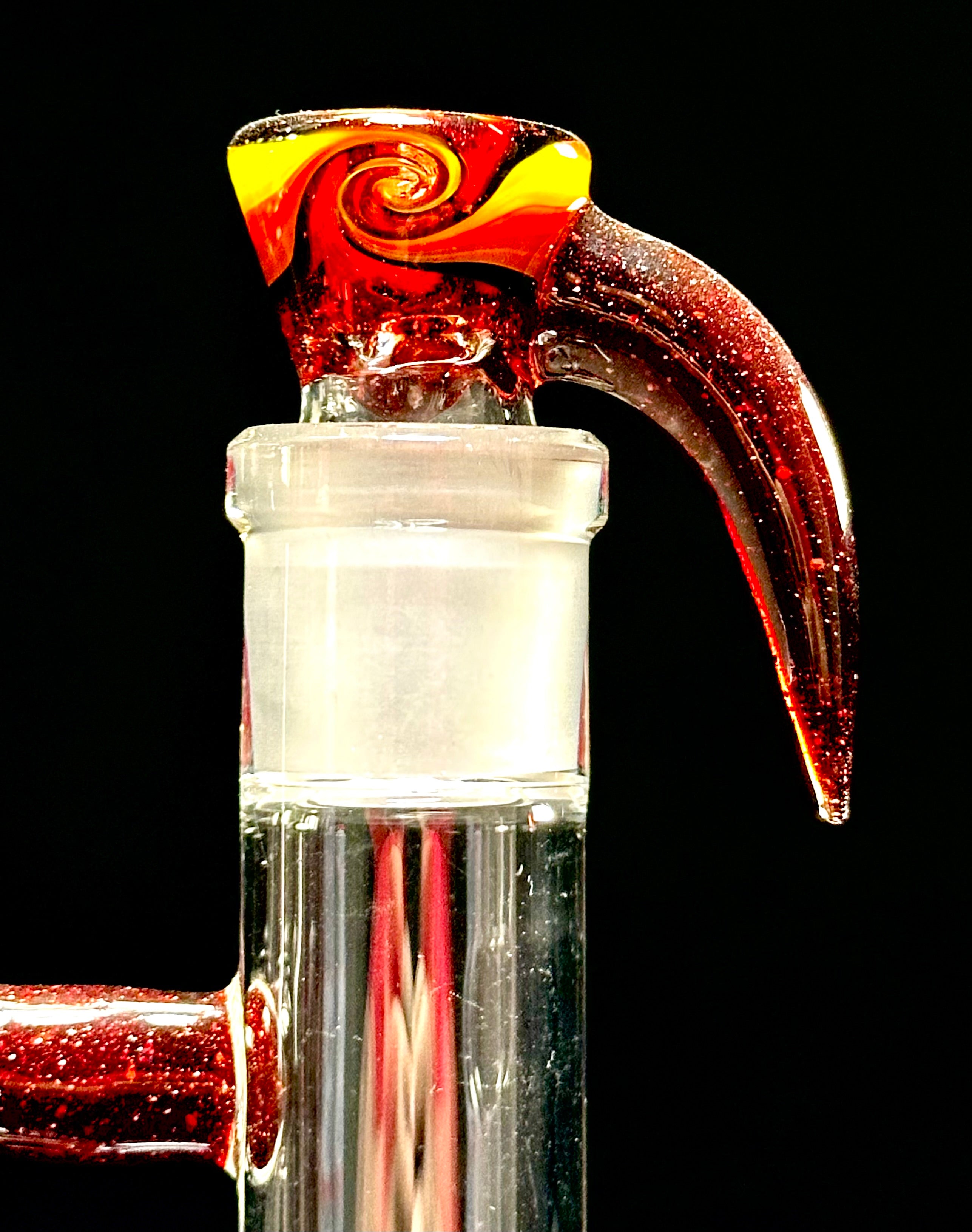 OJ Flame Red Blizzard Fire Wigwag w/ Red Blizzard Accents Double Grid 75mm can