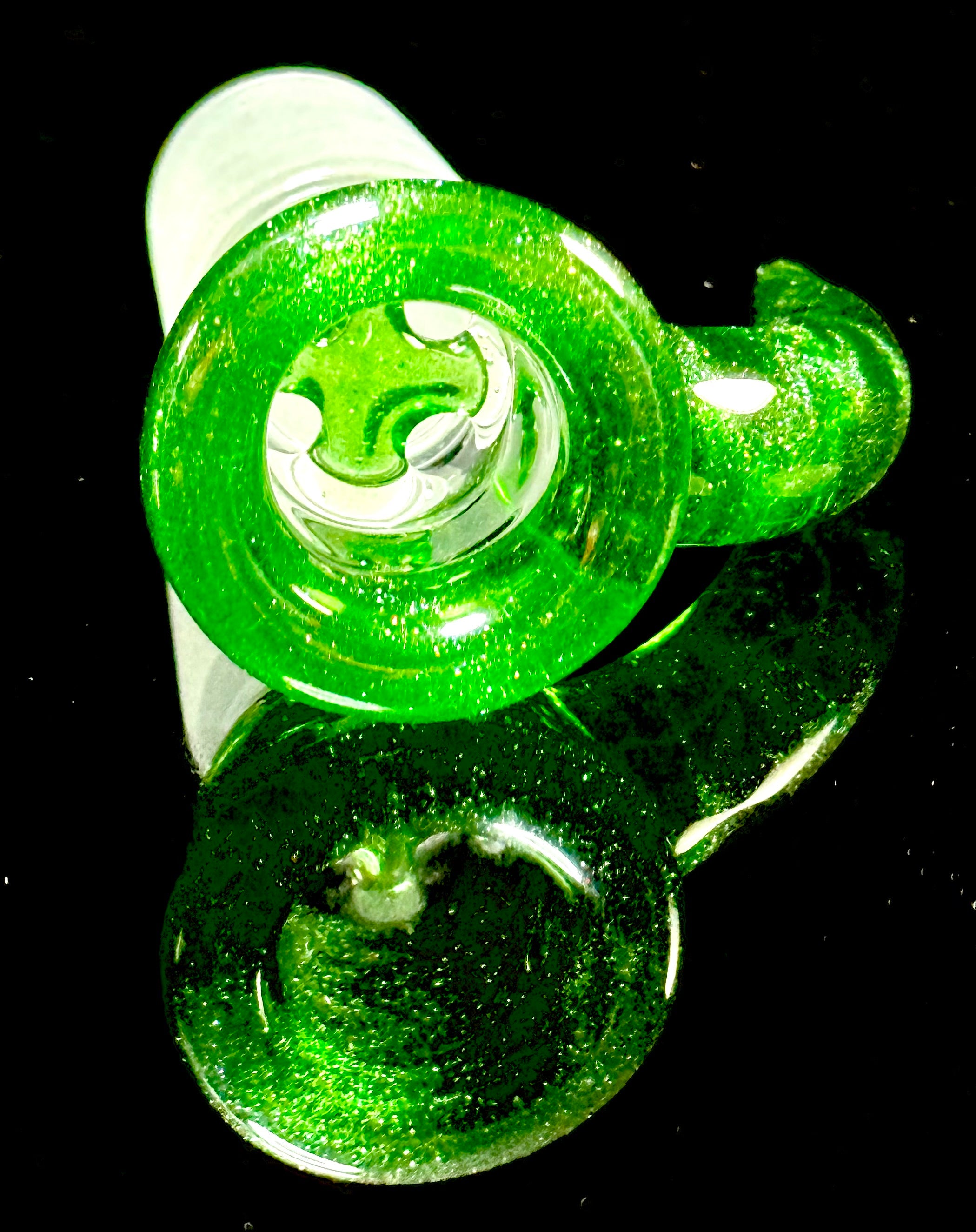 OJ Flame Green Stardust 4-Arm 44mm Tube