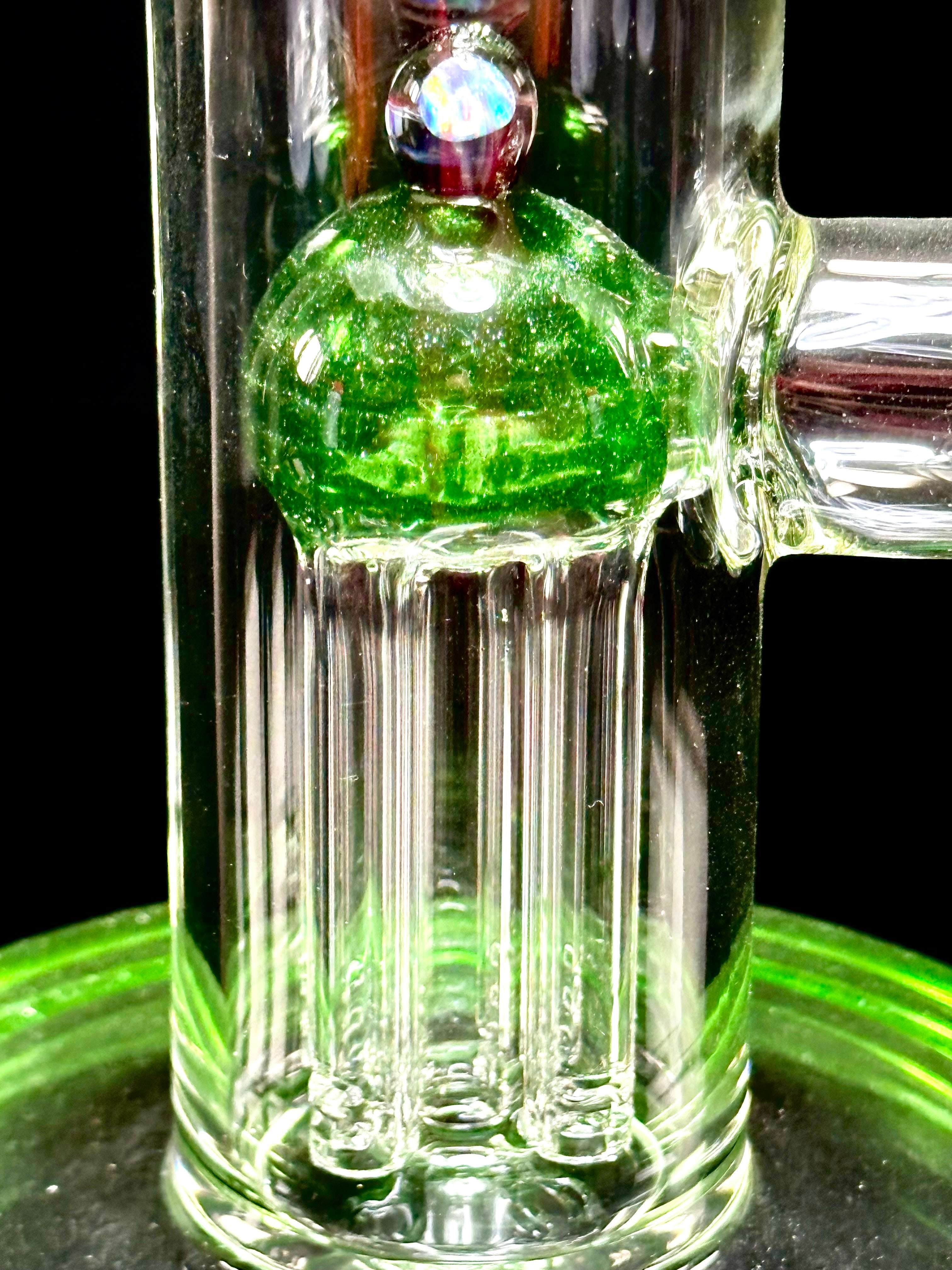 OJ Flame Green Stardust 4-Arm 44mm Tube