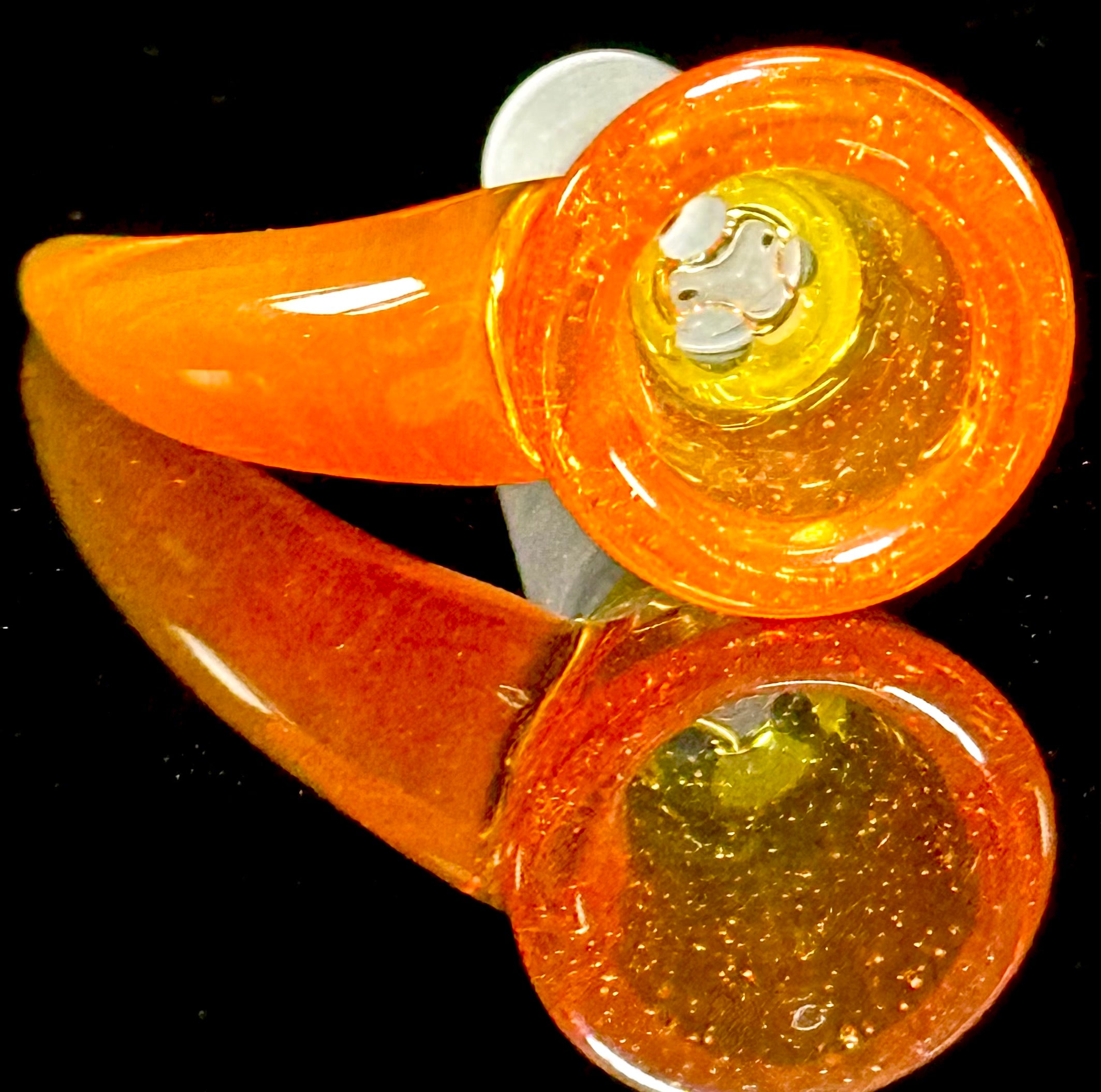 ILL Glass Thomas's Orange 15.5" Beaker