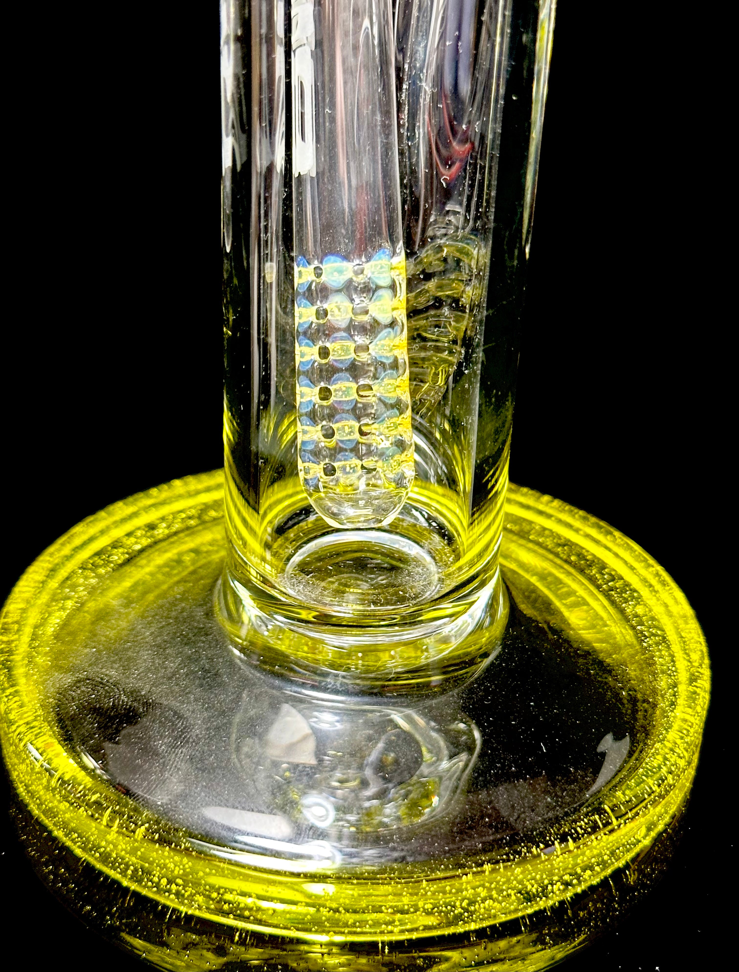 ILL Glass 12" 32x4 Thomas's Yellow Tube