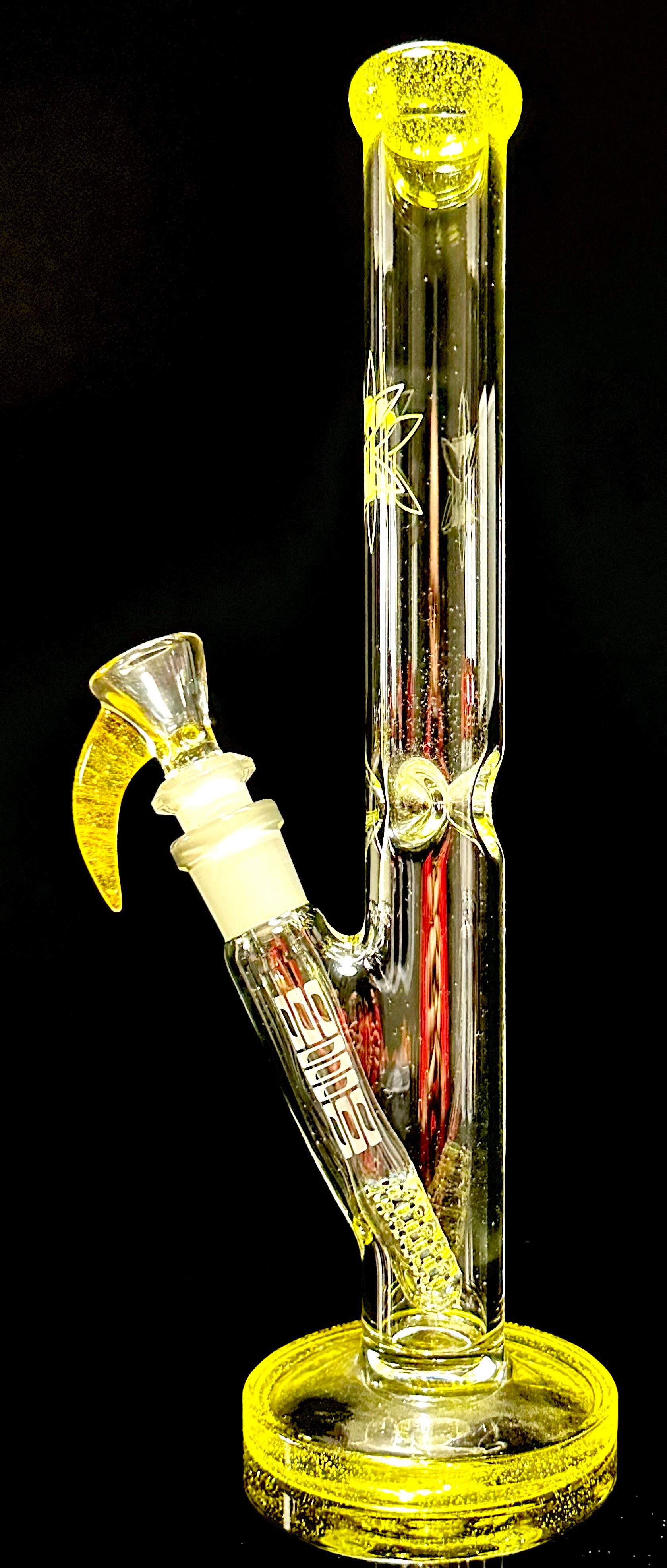 ILL Glass 12" 32x4 Thomas's Yellow Tube