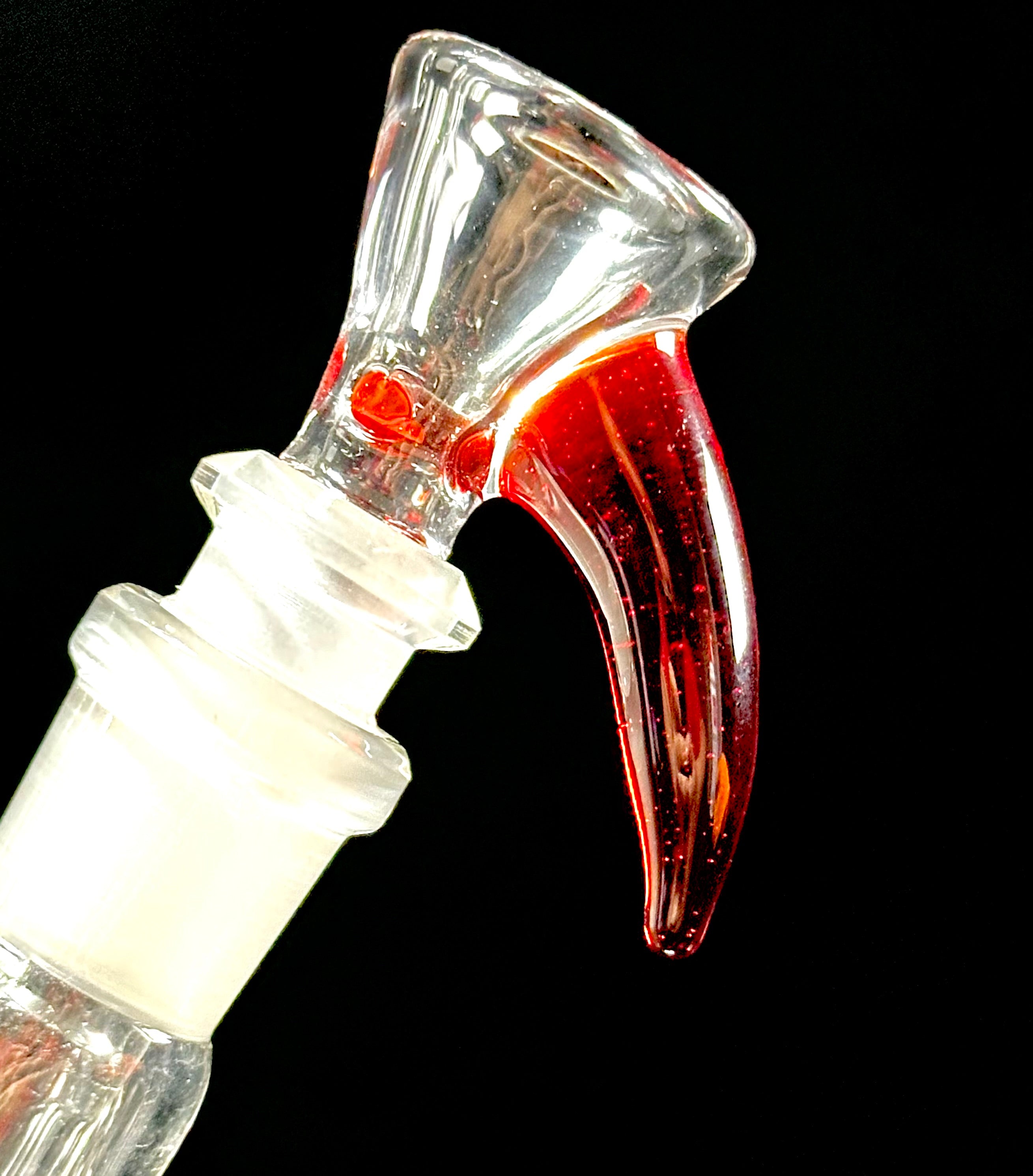 ILL Glass Elvis Red 17.5" Beaker