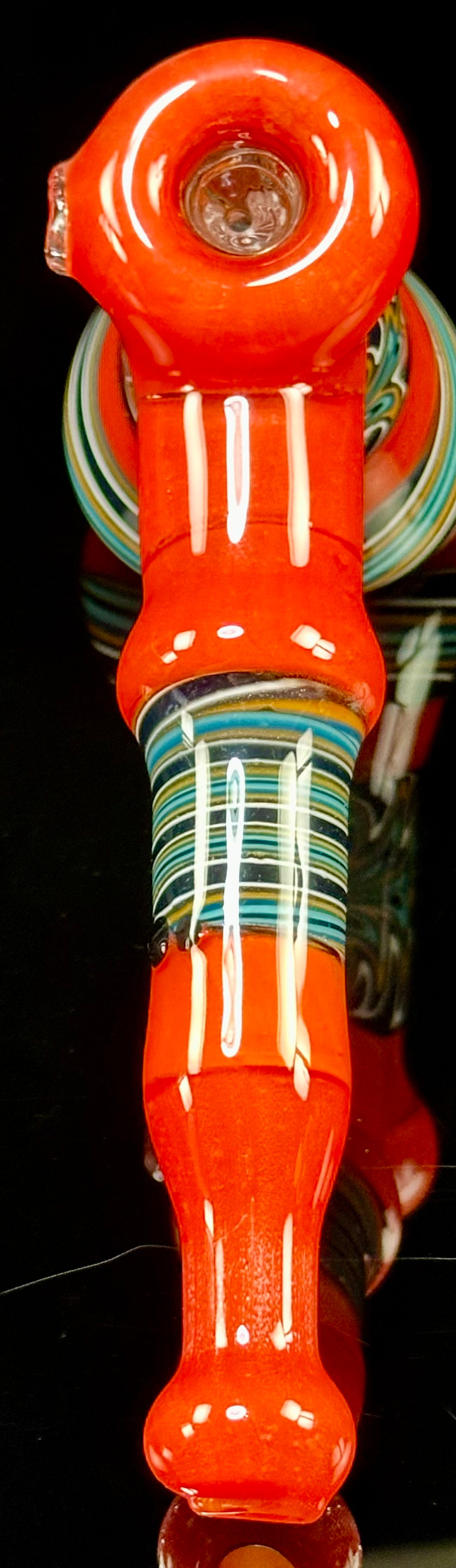 Jeff Green Red Wig Wag Hammer Bubbler