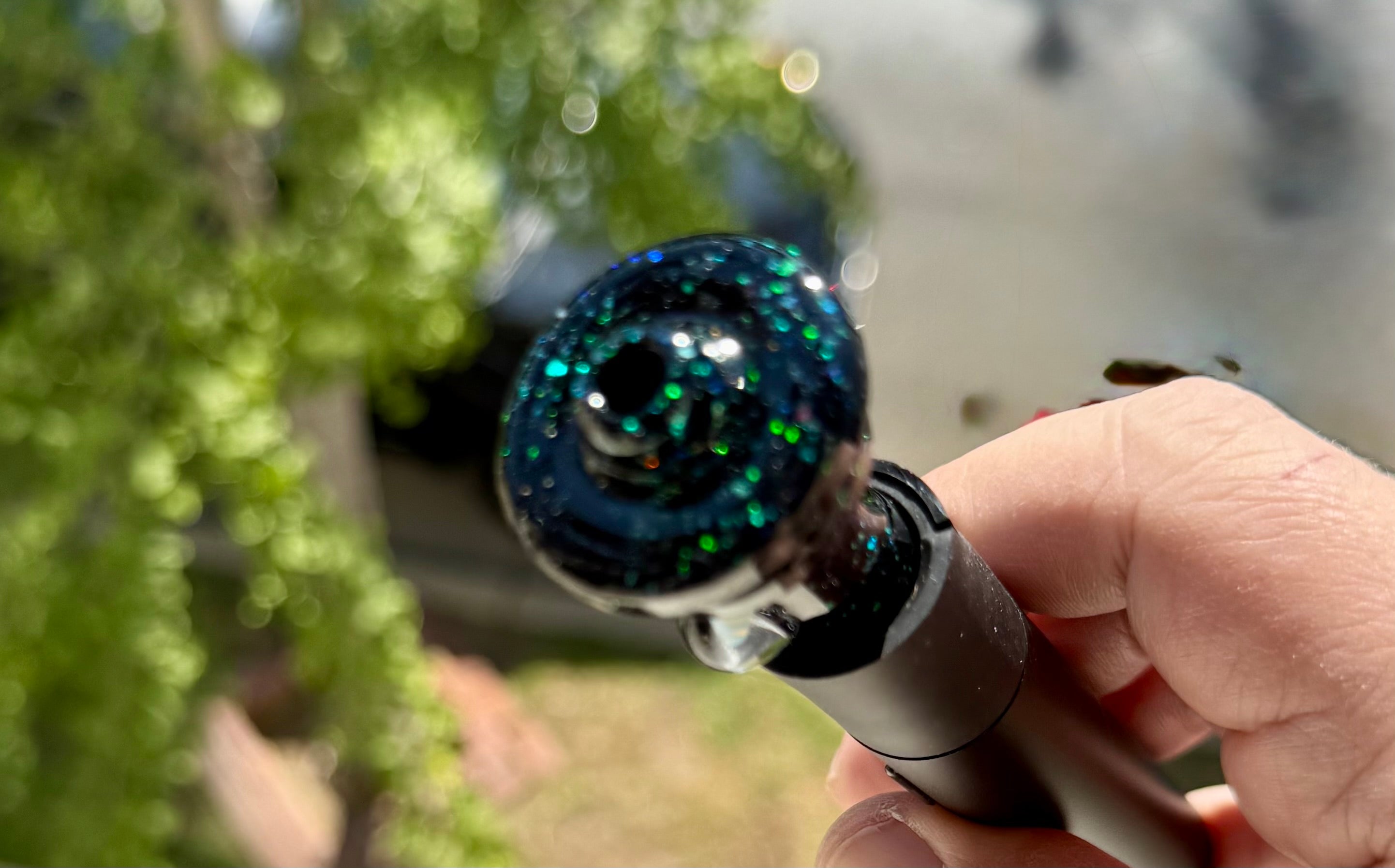 AJ Surf City Tubes Galaxy Cropal with Opal Pivot Mouthpiece