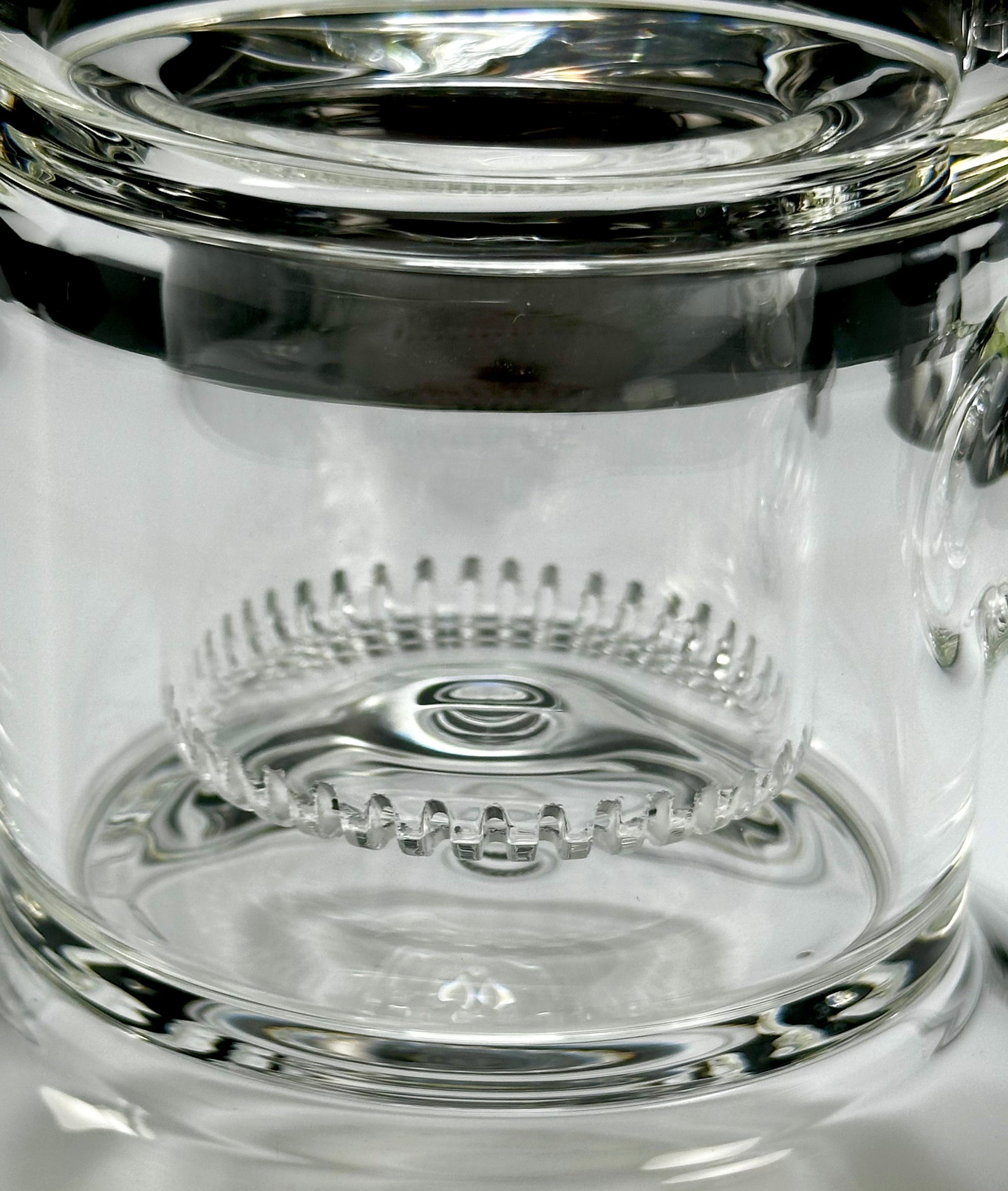 LIMITLESS GLASS DOUBLE SHOWERHEAD FLOWER TUBE
