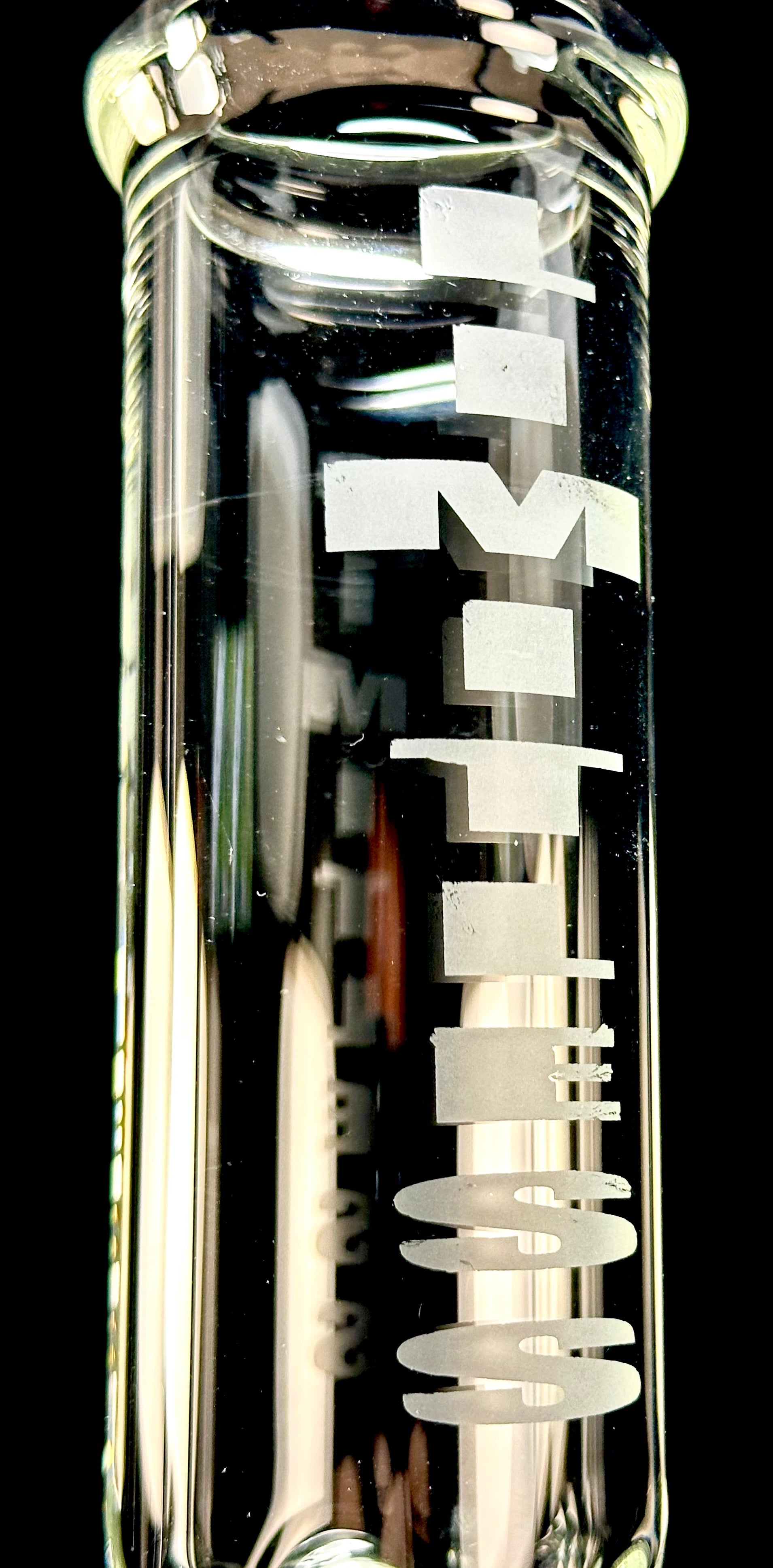 LIMITLESS GLASS DOUBLE SHOWERHEAD FLOWER TUBE