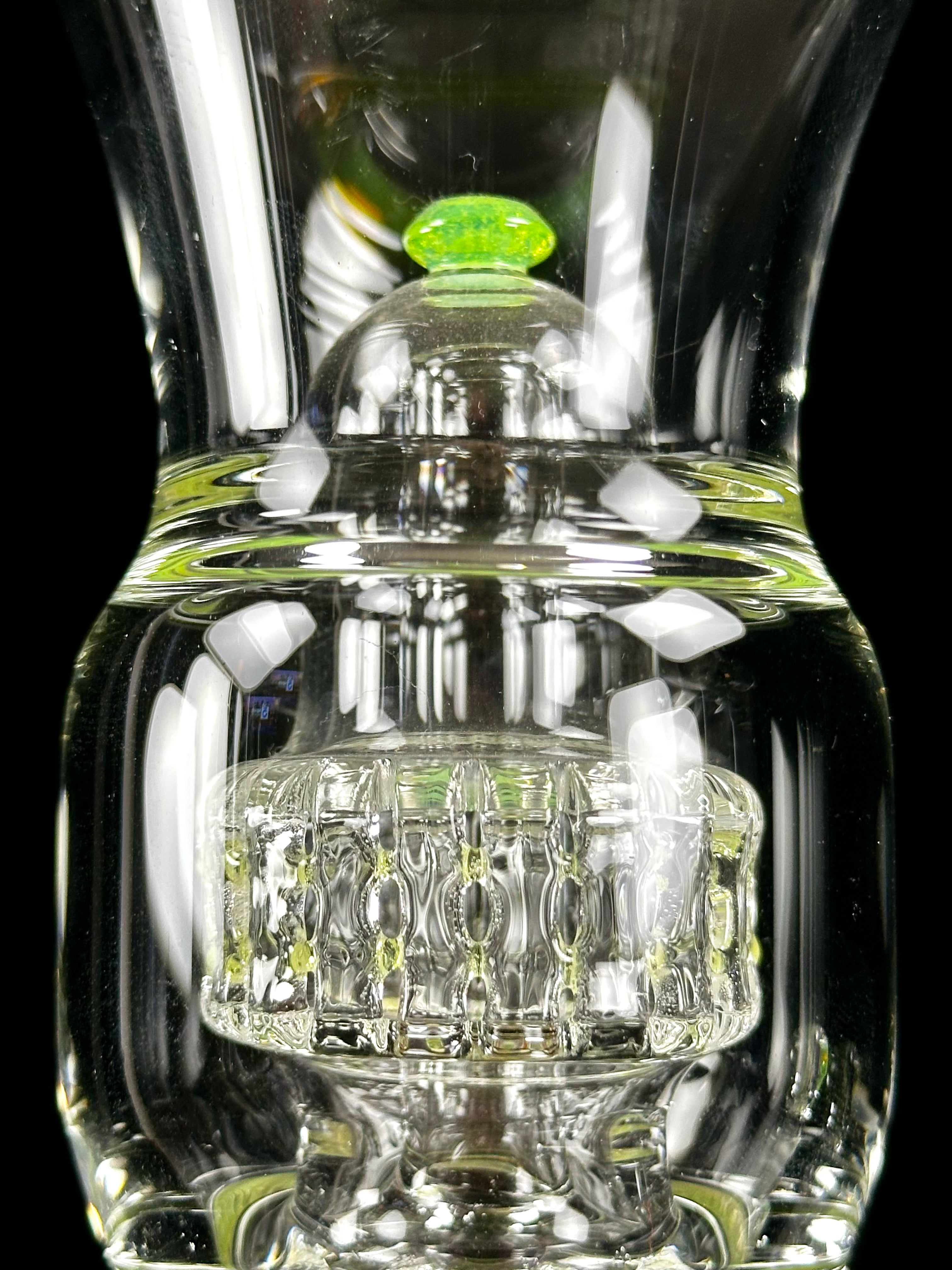 5 3lements Glass Slyme Grid to Full with Ash Catcher
