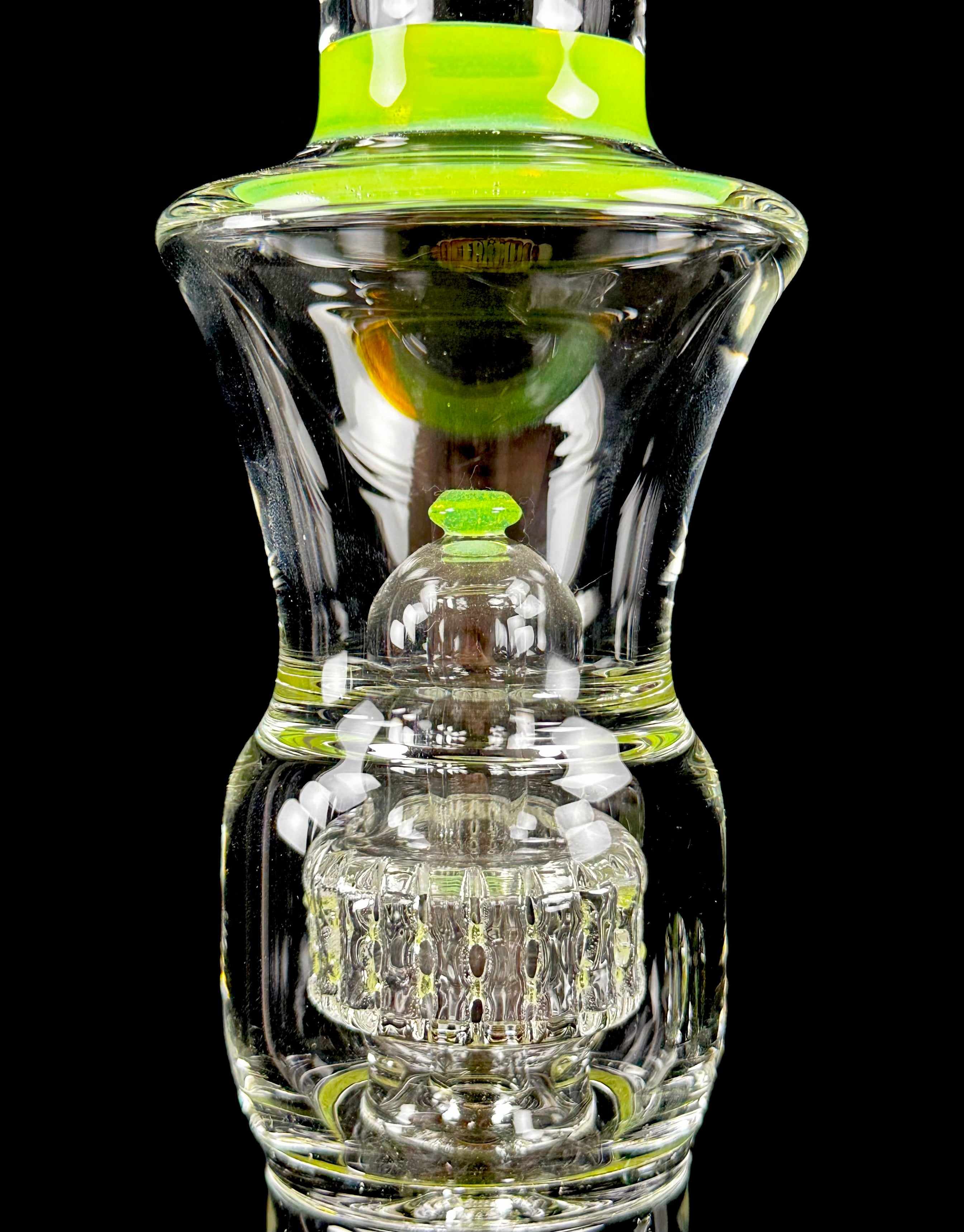 5 3lements Glass Slyme Grid to Full with Ash Catcher