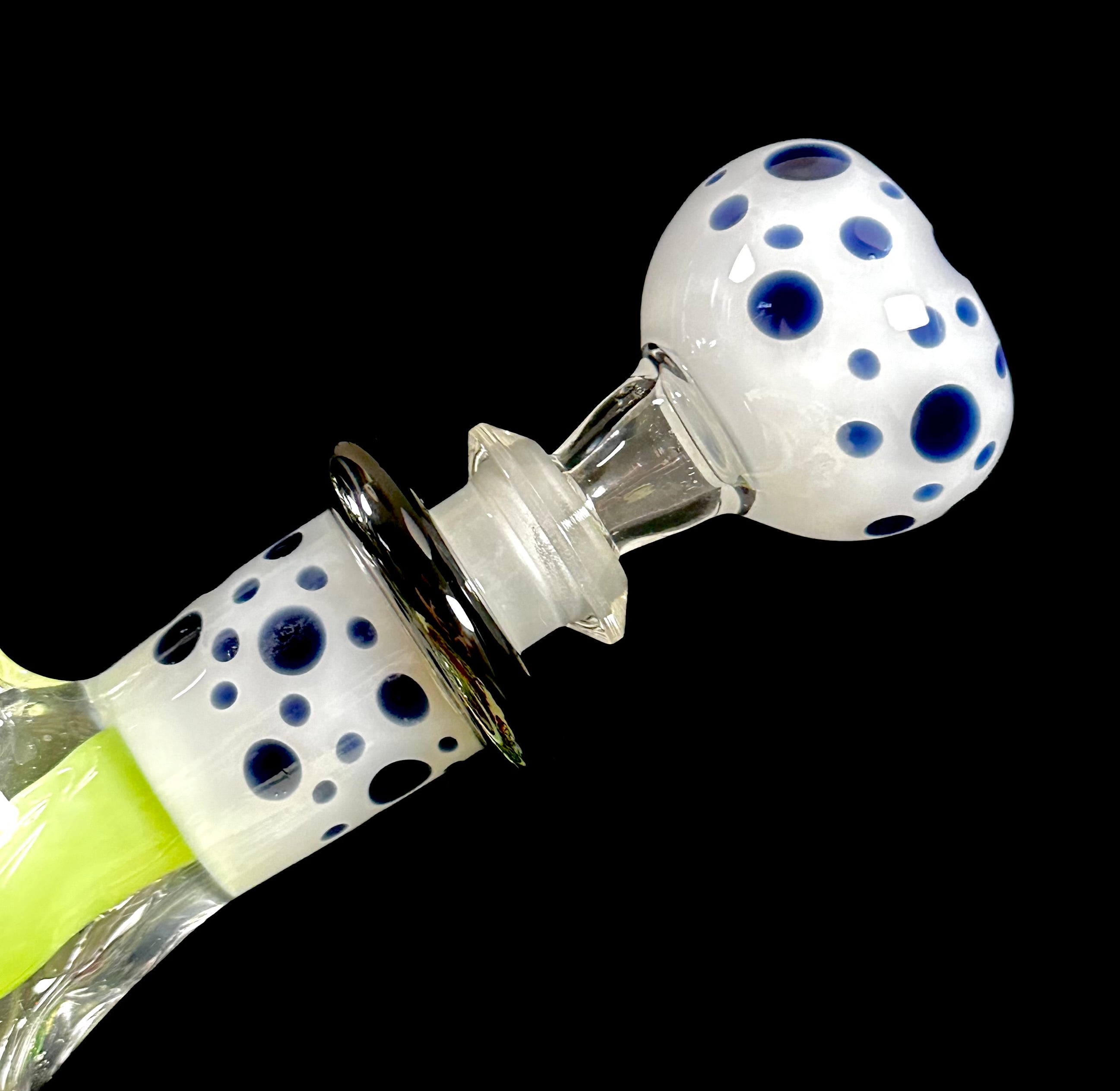 Hops Glass Fully Worked Straight Tube