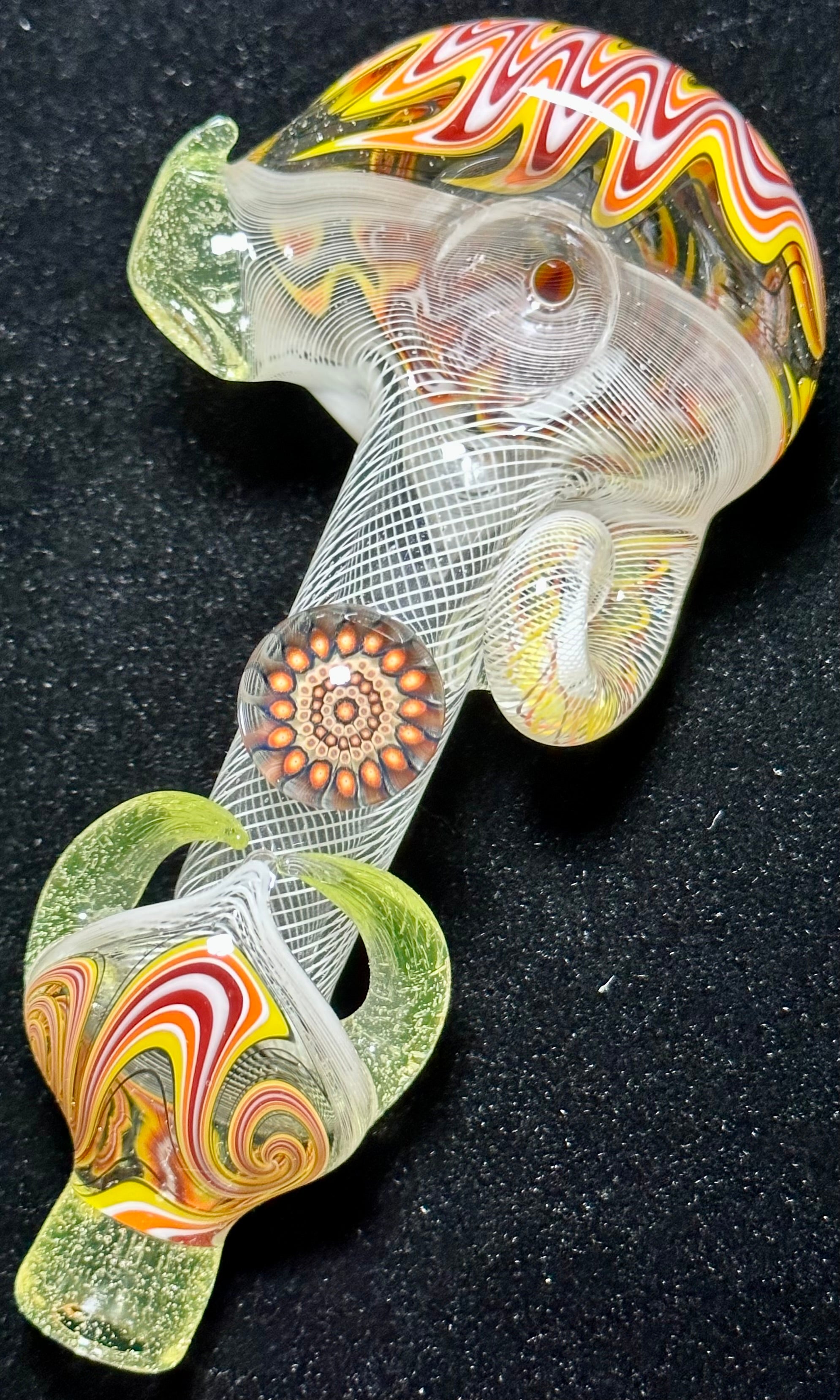 Future Glass Art Heady AF UV Spoon Red Millie