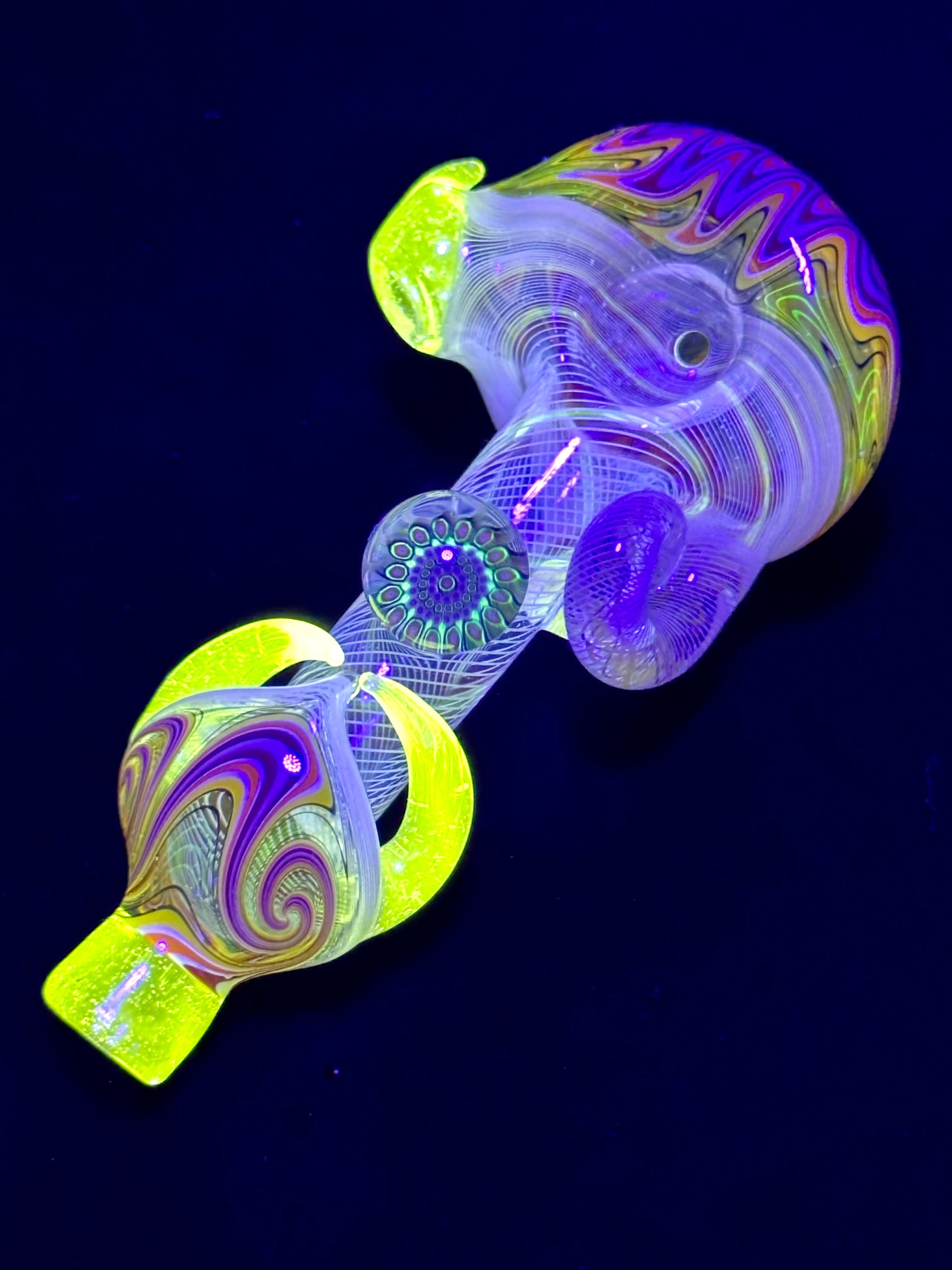 Future Glass Art Heady AF UV Spoon Red Millie