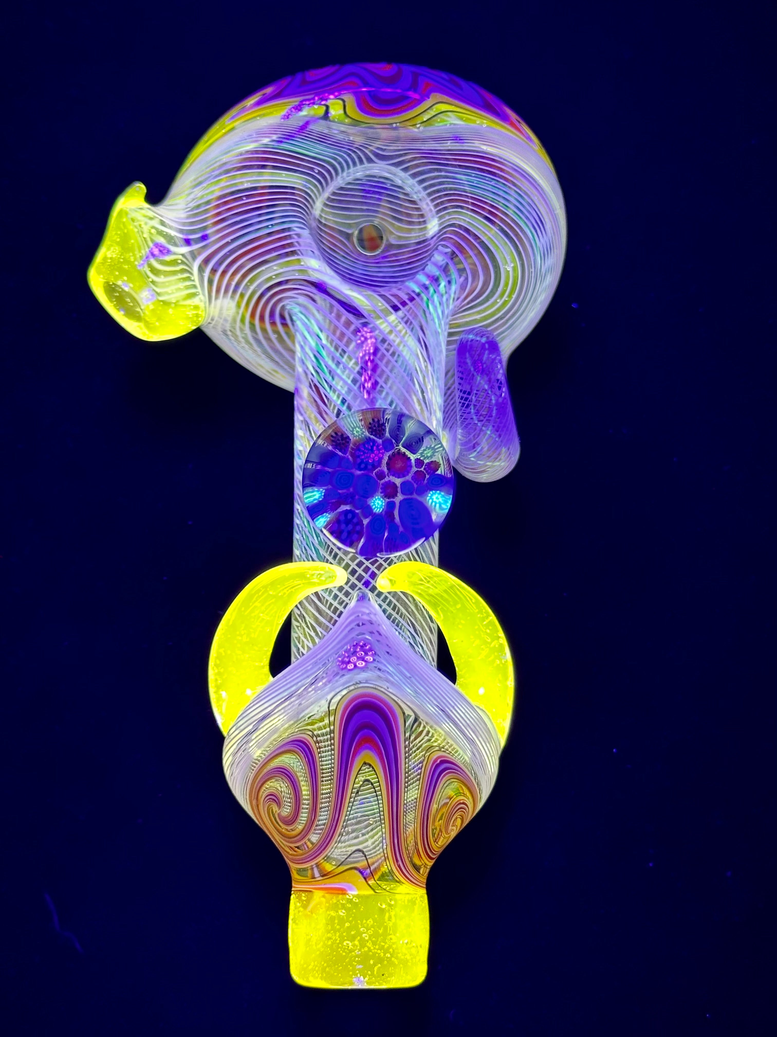 Future Glass Art Heady AF UV Spoon Blue Millie