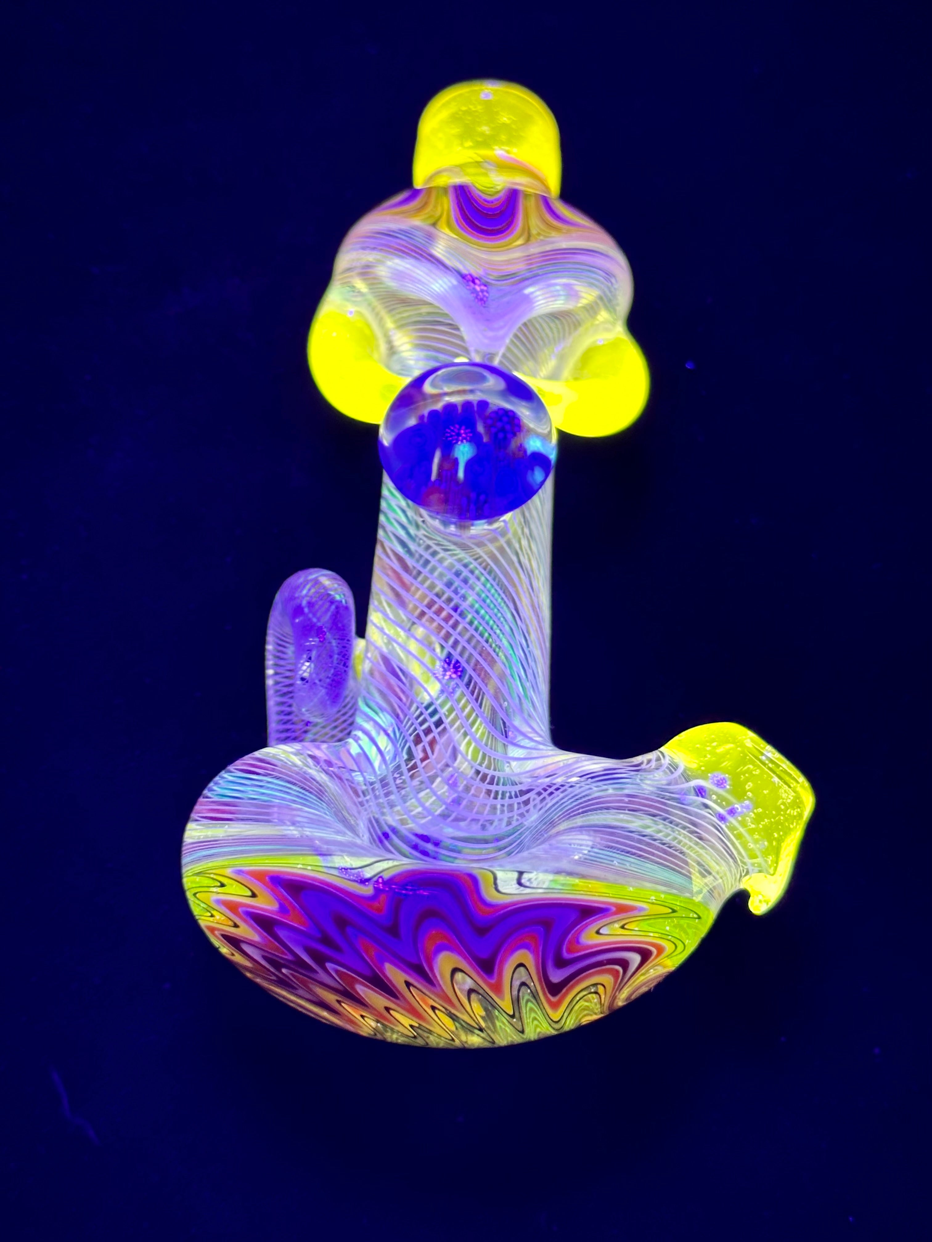 Future Glass Art Heady AF UV Spoon Blue Millie