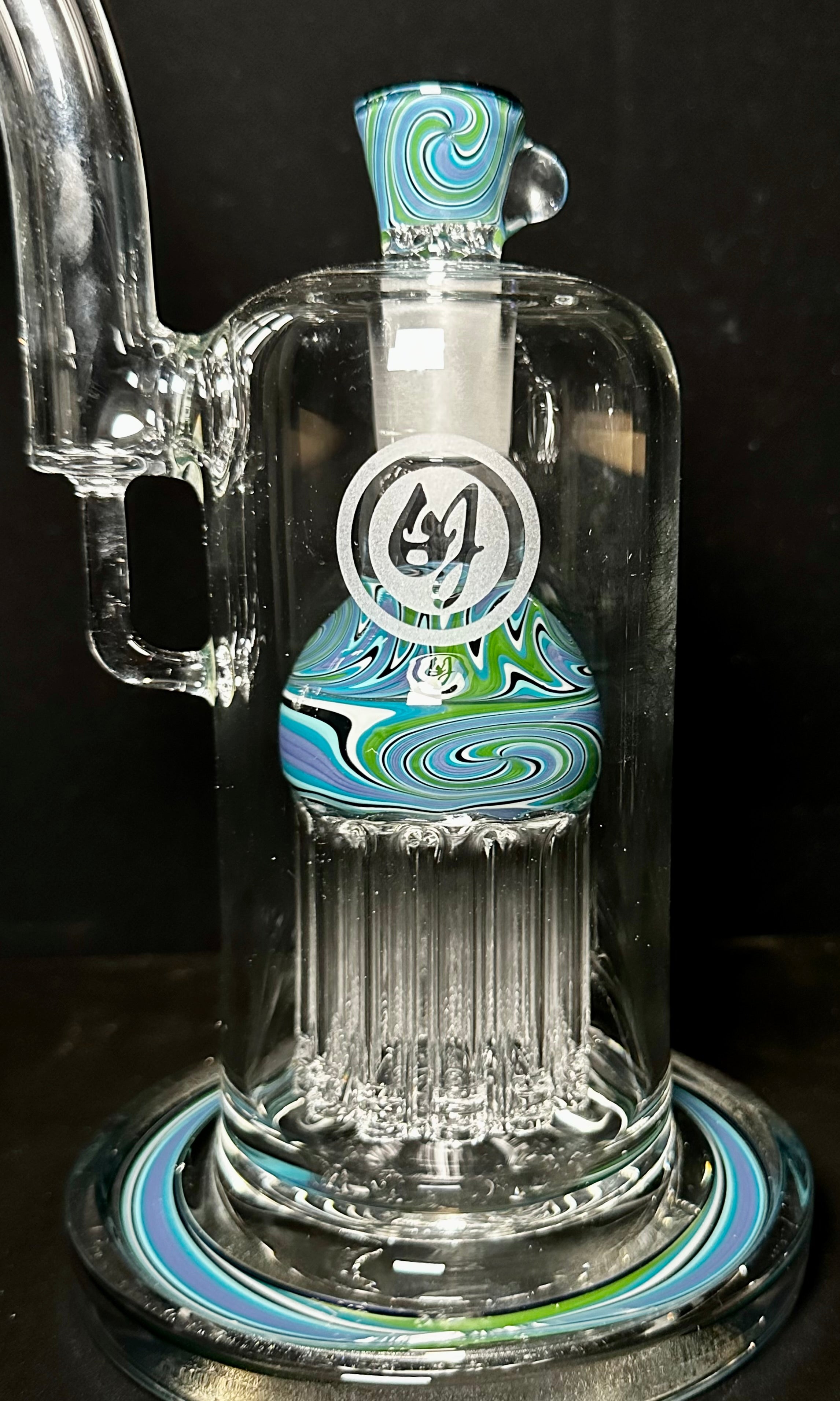 OJ Flame 12-Arm Worked Bubbler
